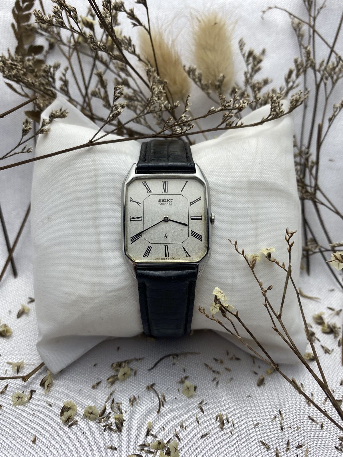 Seiko Seiko Tank Roman Index Inc Box Size 32 - 2 Thumbnail