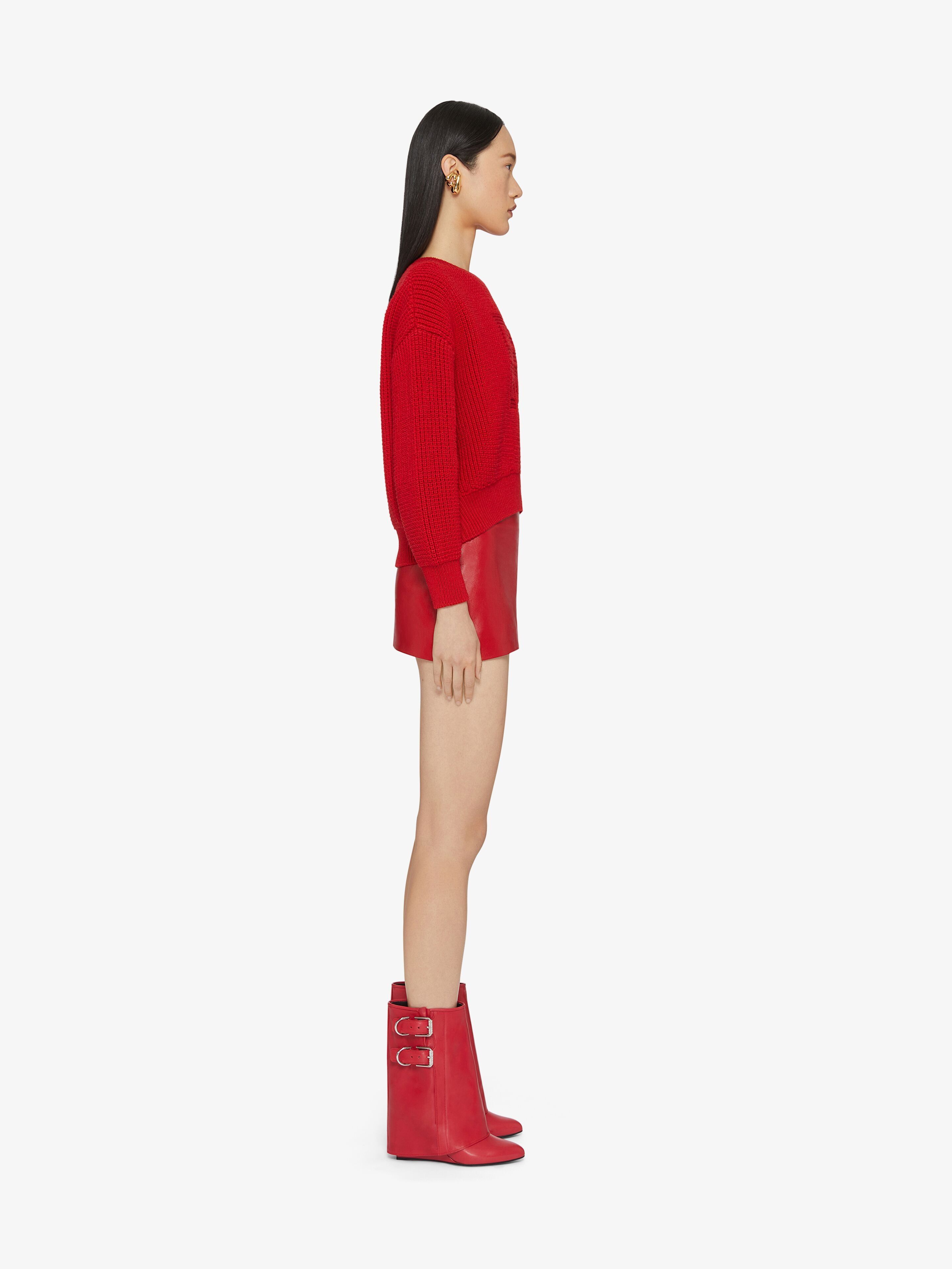Givenchy oc11z0725 Shark Lock Boots in Red Size US 9.5 / IT 39.5 - 2 Thumbnail