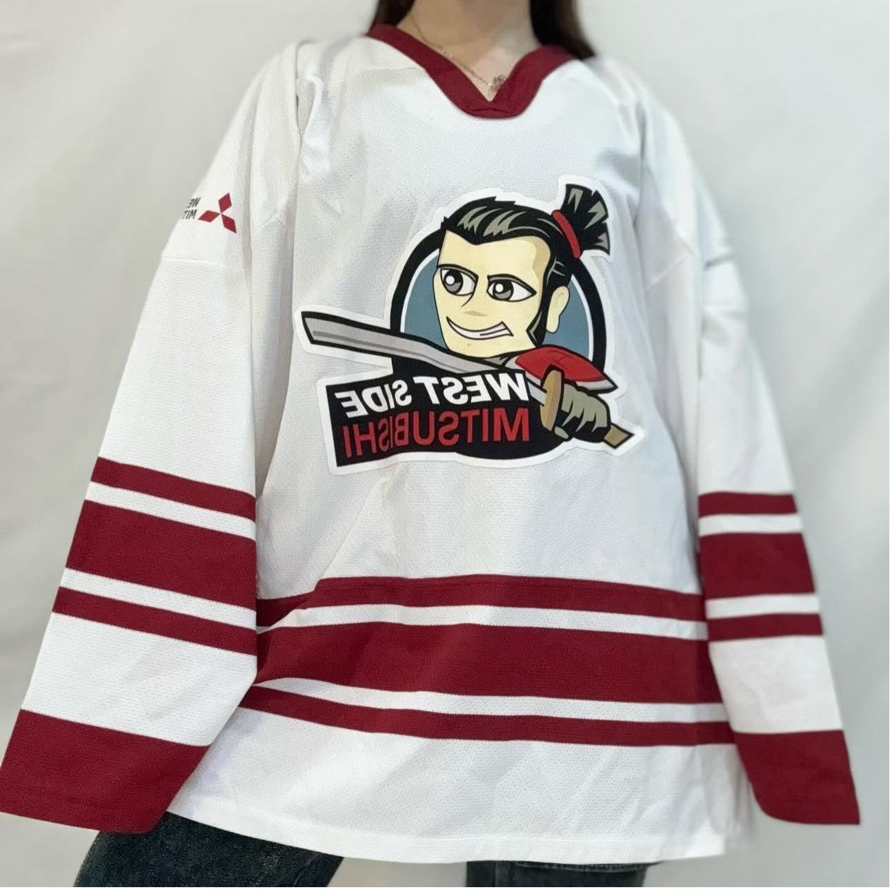 Vintage Westside mitsubishi hockey Size US XXL / EU 58 / 5 - 6 Thumbnail