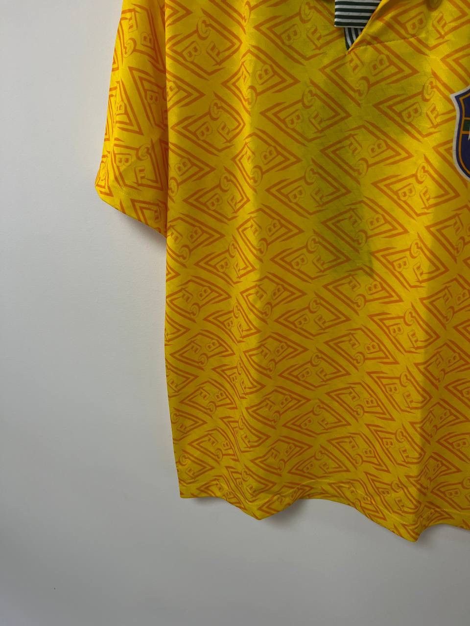 Other Vintage Brazil World Cup 1994/1995 Home #7 Bebeto Football L Size US L / EU 52-54 / 3 - 9 Thumbnail