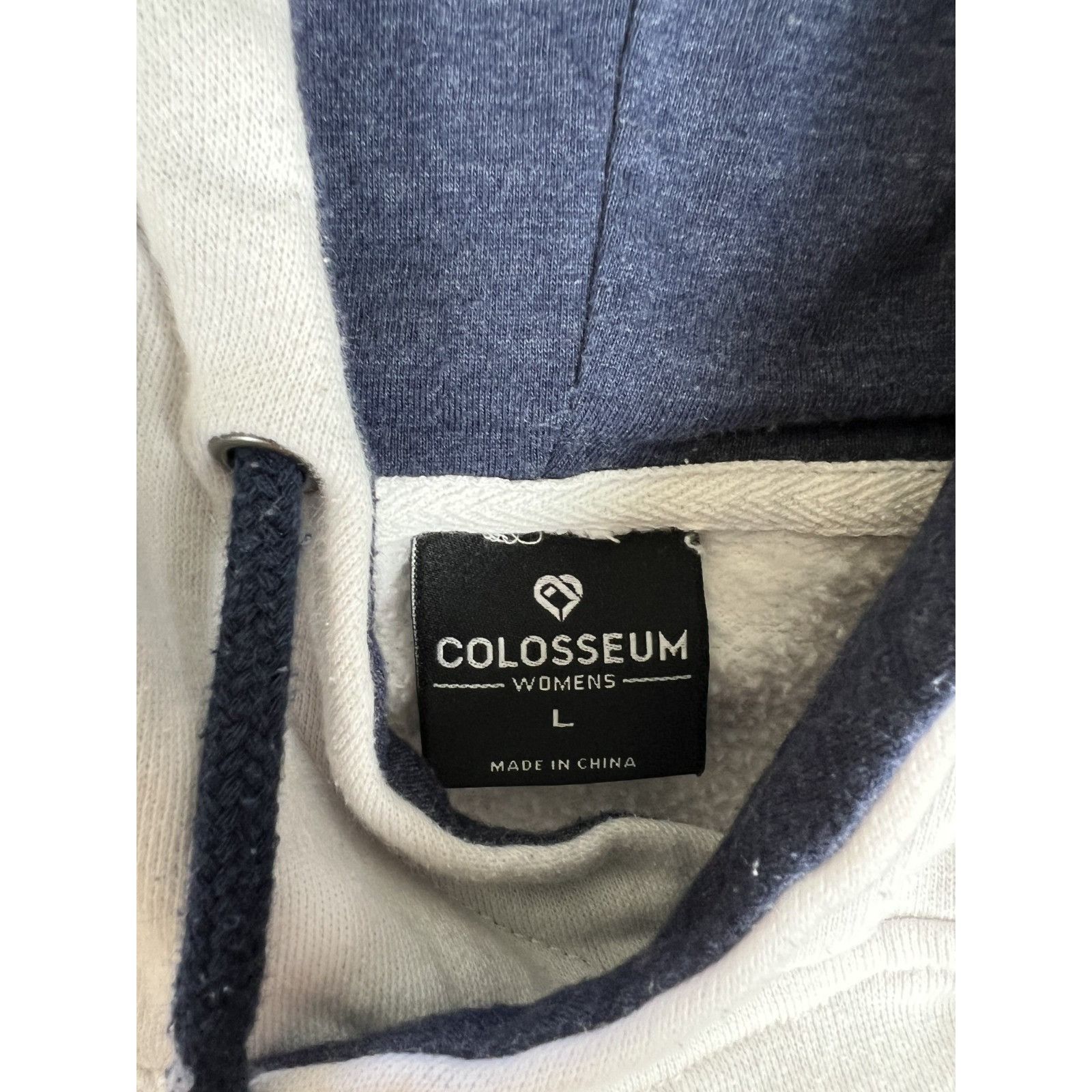 Colosseum Athletics Penn State Nittany Lions Women's Pullover Hoodie White Size Size L / US 10 / IT 46 - 5 Thumbnail