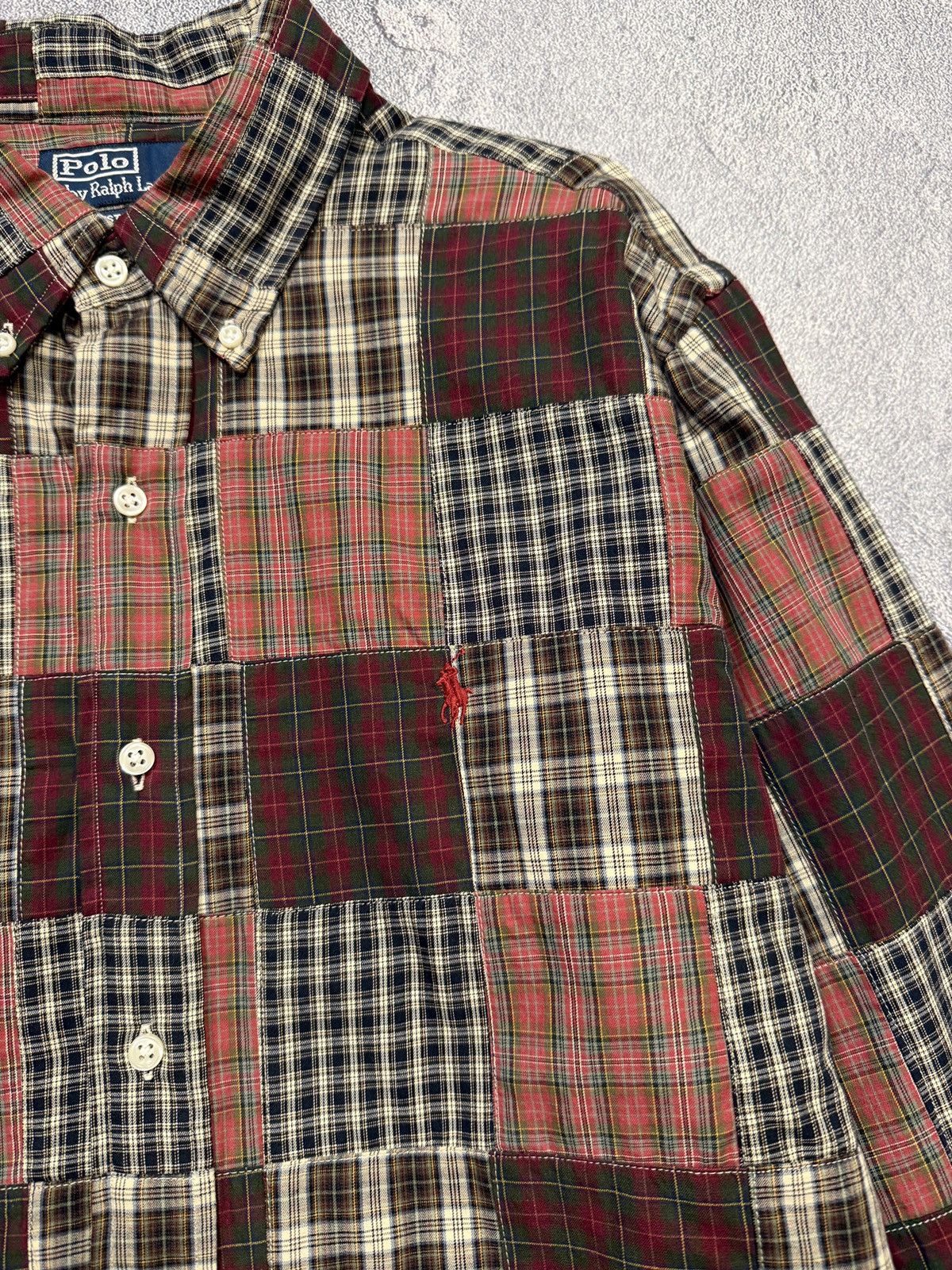 Polo Ralph Lauren Polo Ralph Lauren Shirt Slim Fit Check Stretch Size US L / EU 52-54 / 3 - 5 Thumbnail