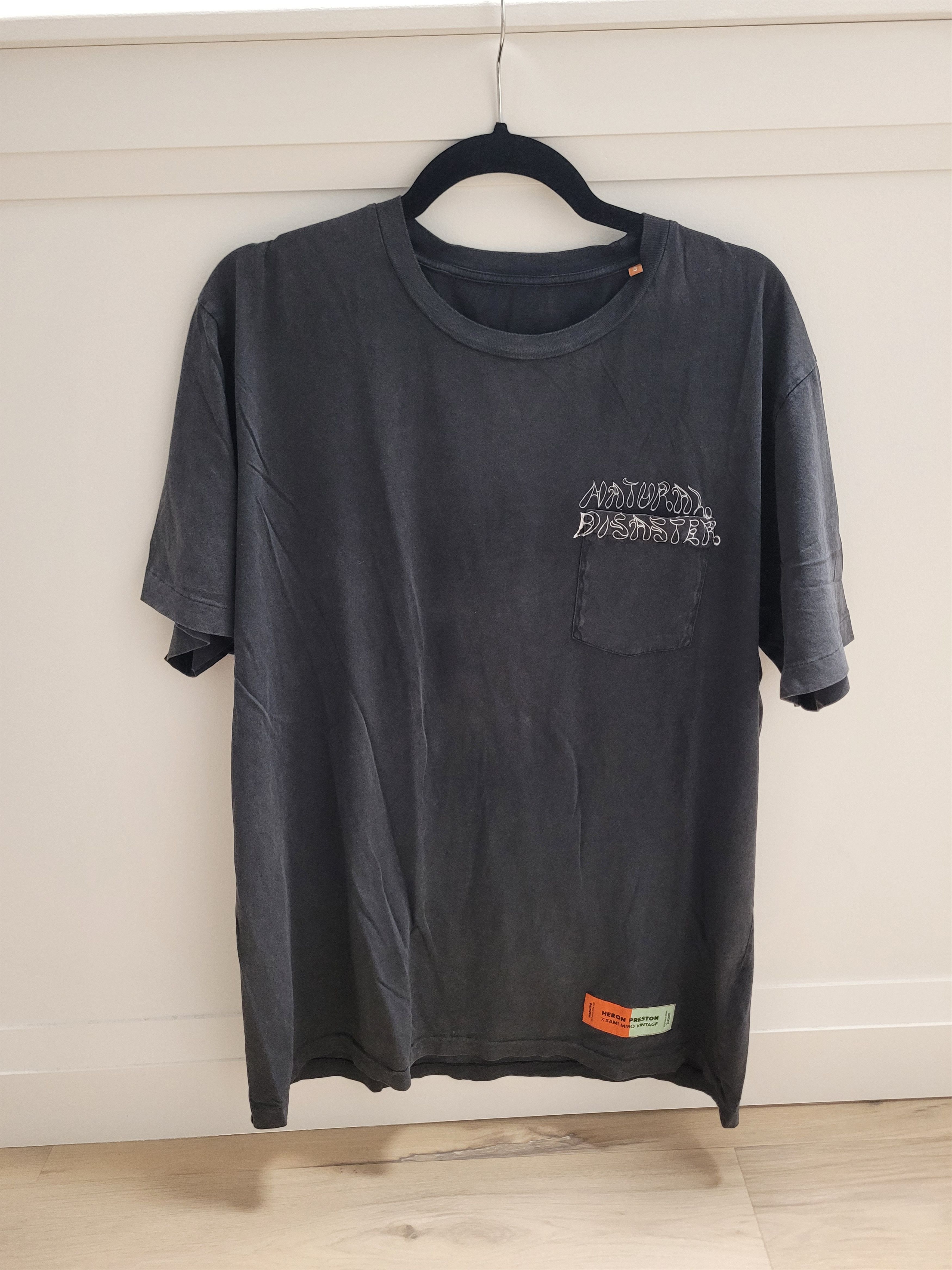 Heron Preston Heron Preston x Sami Miro Vintage Edition Pocket T-Shirt Size US XXL / EU 58 / 5 - 1 Thumbnail