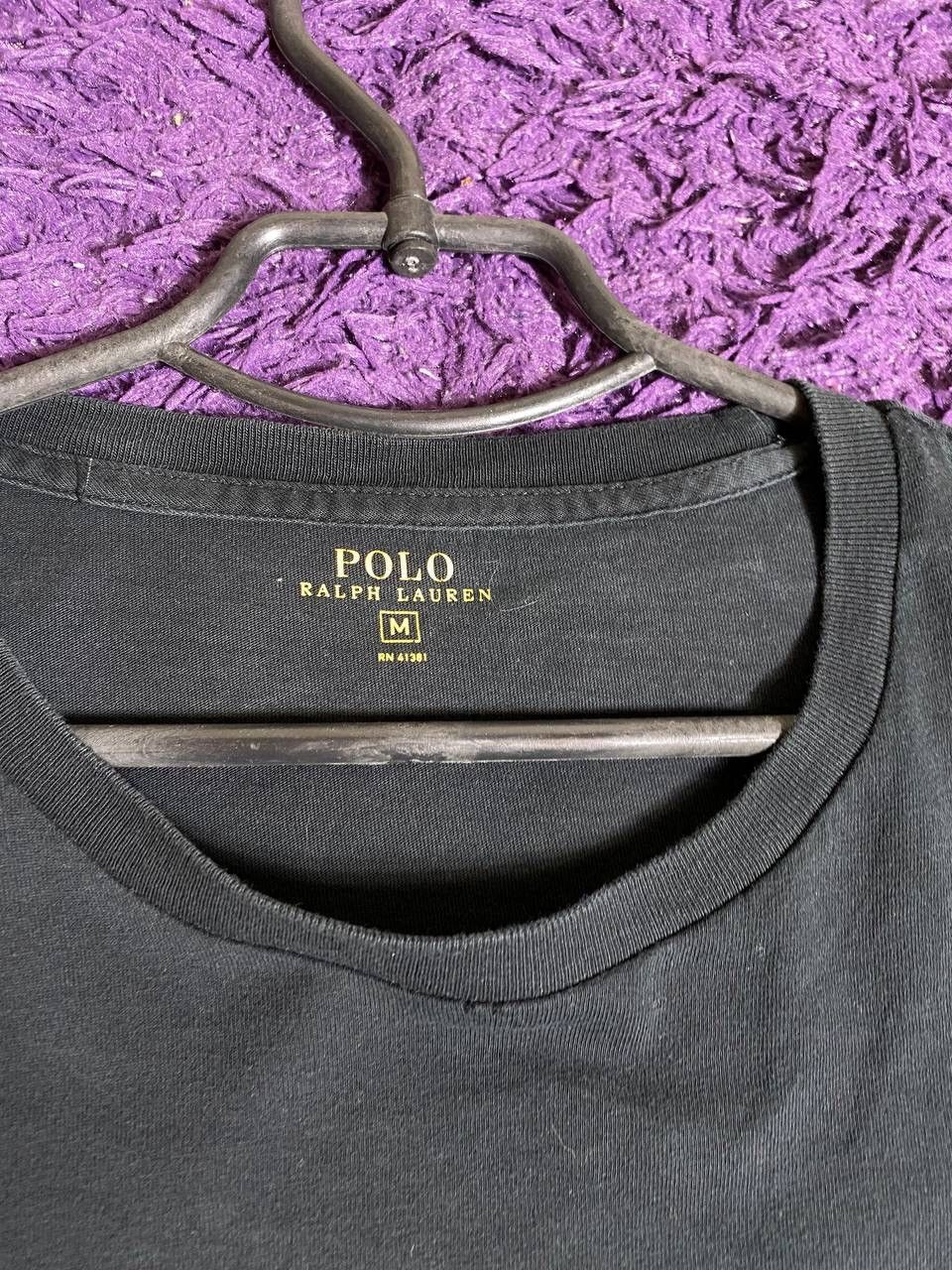 Polo Ralph Lauren × Vintage Vintage Basic Graphic Logo Distressed 90’s tee Size US M / EU 48-50 / 2 - 12 Thumbnail