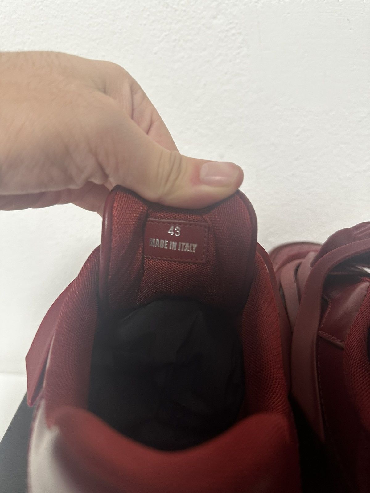Versace Versace Odissea Bordeaux Sneakers Size US 10 / EU 43 - 7 Thumbnail