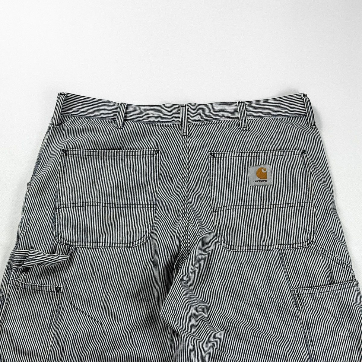 Carhartt Carhartt Single Knee Bermuda Striped Shorts Vintage Size US 34 / EU 50 - 4 Thumbnail