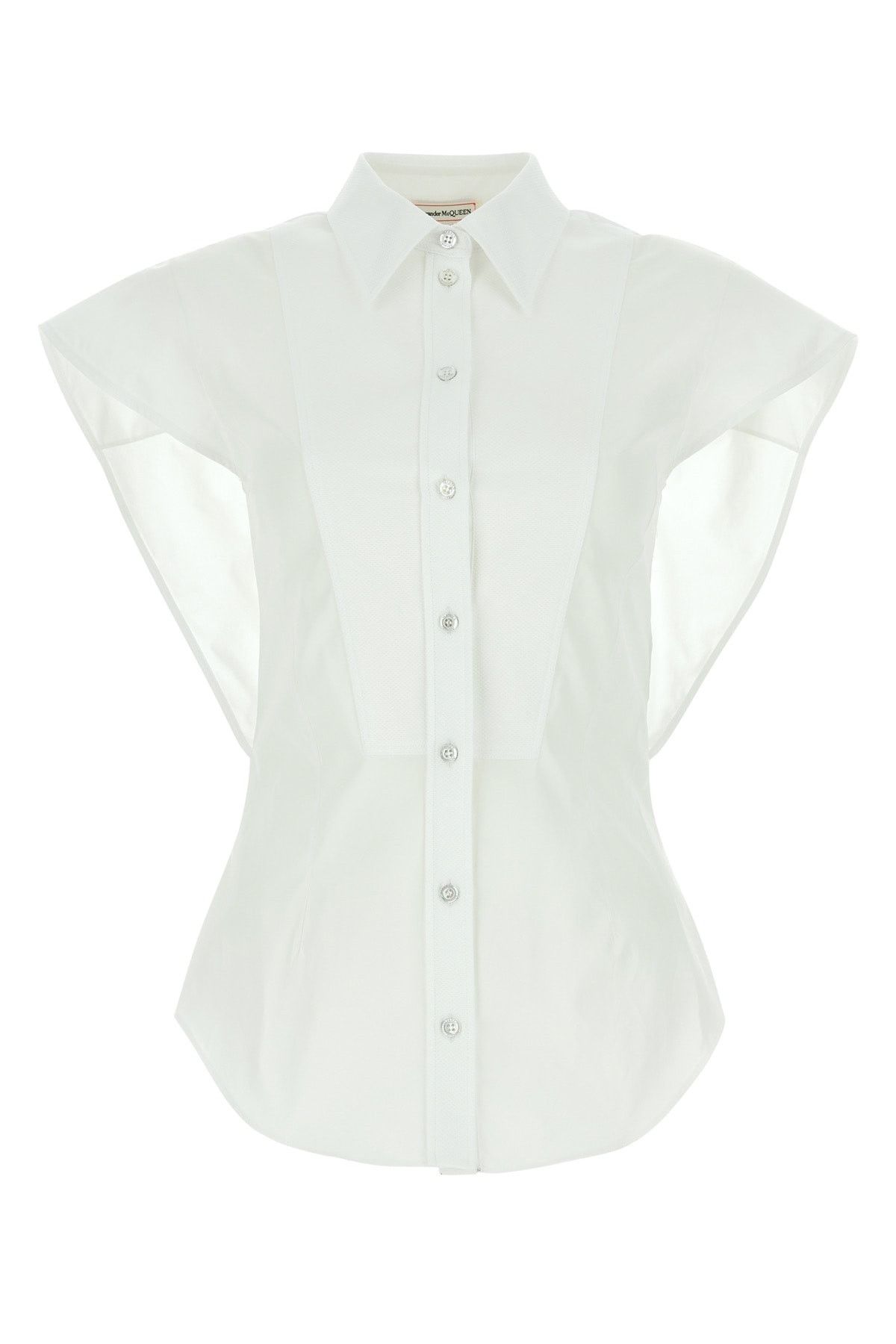 image of Alexander Mcqueen Shirt in Mixed Colours, Women's (Size Medium)