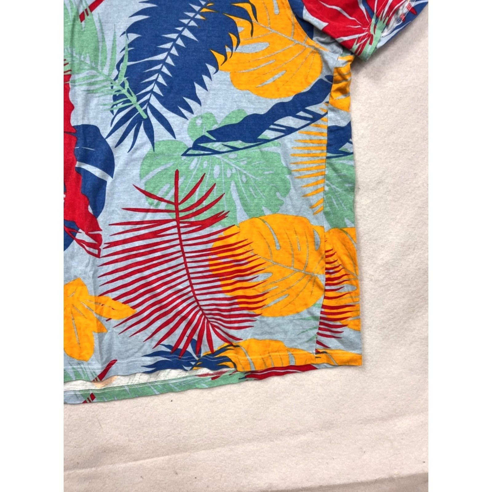 Vintage Parish Nation Shirt Mens 5XL Tropical Print T-Shirt Blue Summer 5XL Mens Size US XXL / EU 58 / 5 - 5 Thumbnail