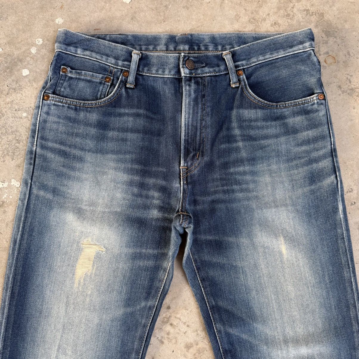 Edwin Vintage Edwin Mud Washer Faded Denim Jean Pants W35 Size US 35 - 2 Thumbnail