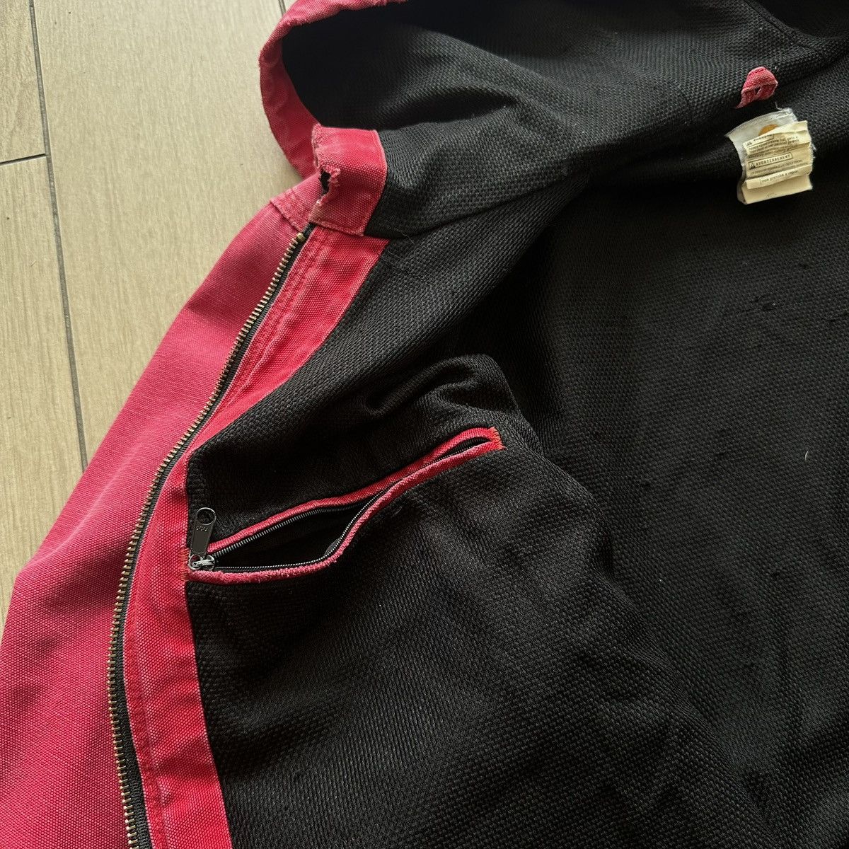Carhartt Rare Carhartt Duck Active Jacket 90s – Red [Made in USA] Size US L / EU 52-54 / 3 - 14 Thumbnail