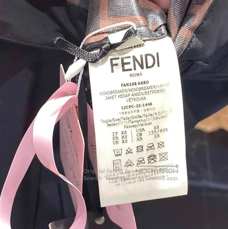 Fendi Fendi Black Crop Jacket for Women . Size M / US 6-8 / IT 42-44 - 4 Thumbnail