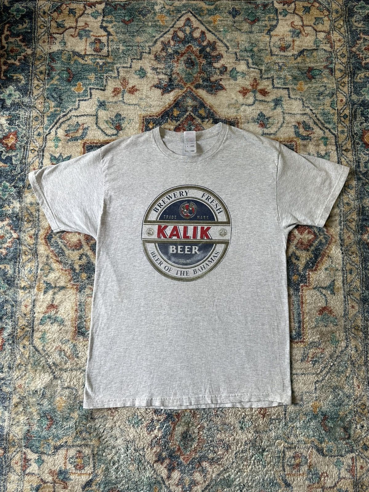 Vintage Vintage Kalik Beer Logo T-shirt Large Size US L / EU 52-54 / 3 - 1 Thumbnail