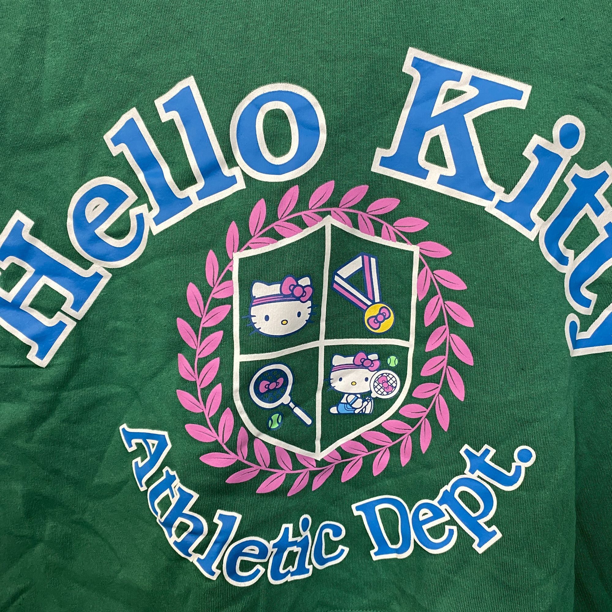 Other Hello Kitty Athletic Dept Crop Top Sweater size Large Size L / US 10 / IT 46 - 2 Thumbnail