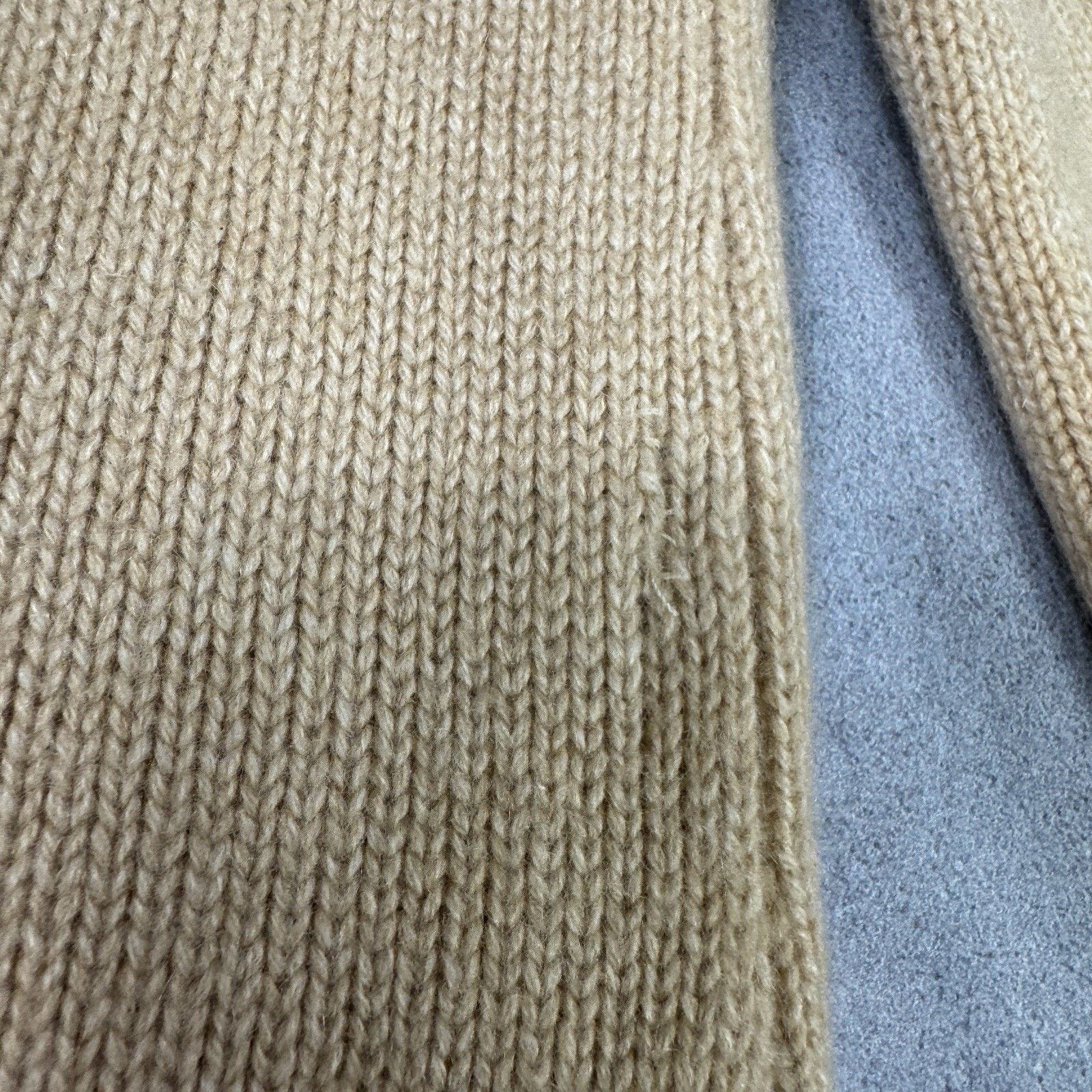 Vintage Lorena Antoniazzi Women Chashmere Zip Sweater Beige Size 44 Size M / US 6-8 / IT 42-44 - 11 Thumbnail
