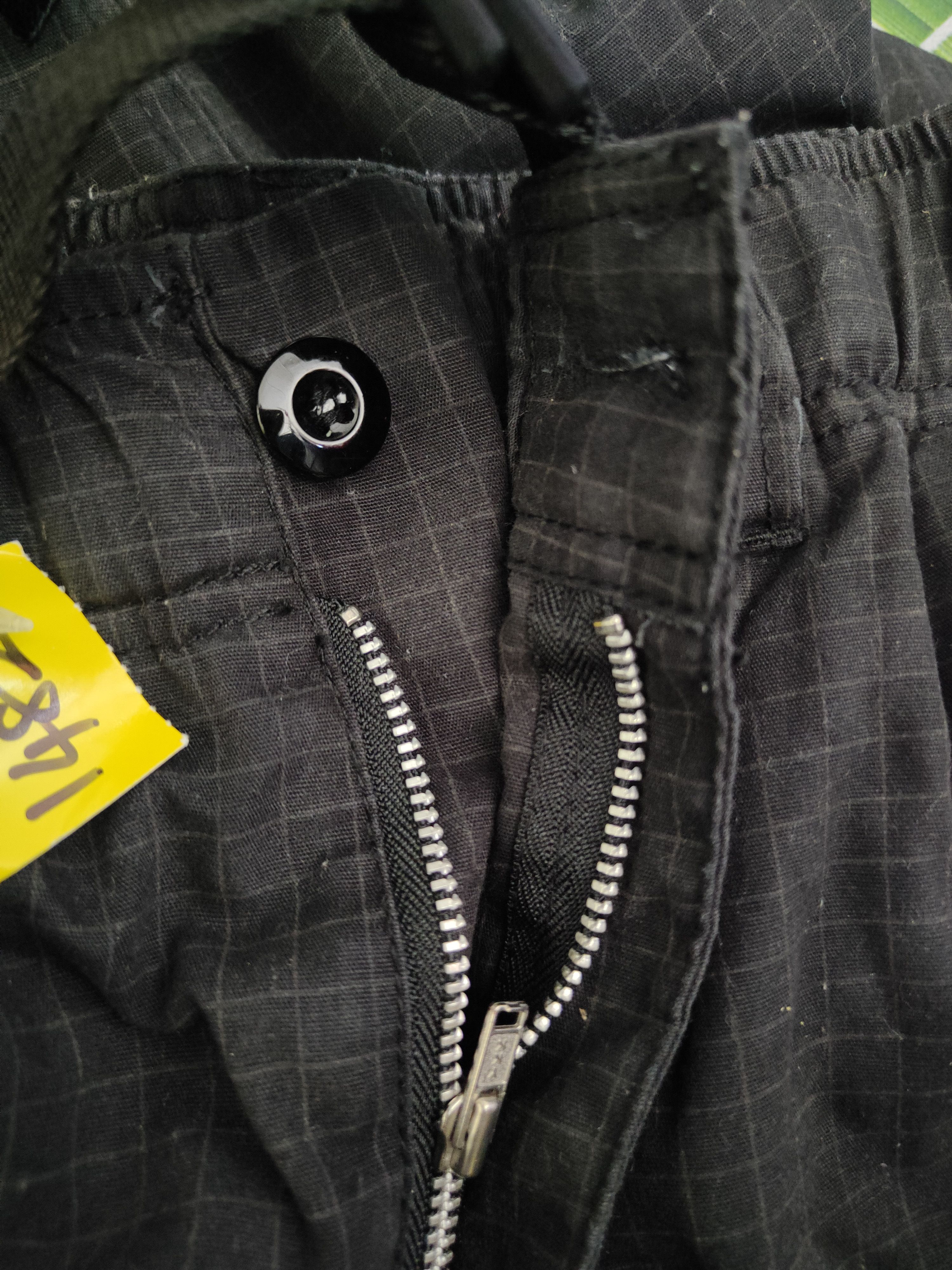 Japanese Brand Japanese Brand Black Multipocket Cargo Pants #1482 Size US 33 - 14 Thumbnail