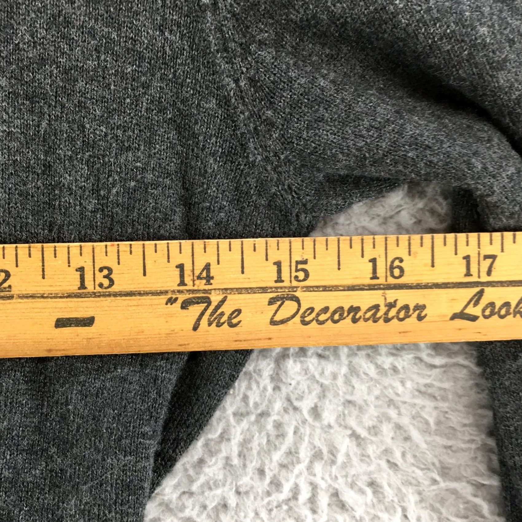 Vintage Liz Lange Maternity Long Sleeve Shirt Womens XS Grey Cotton Blend Pullover Knit Size XS / US 0-2 / IT 36-38 - 4 Thumbnail