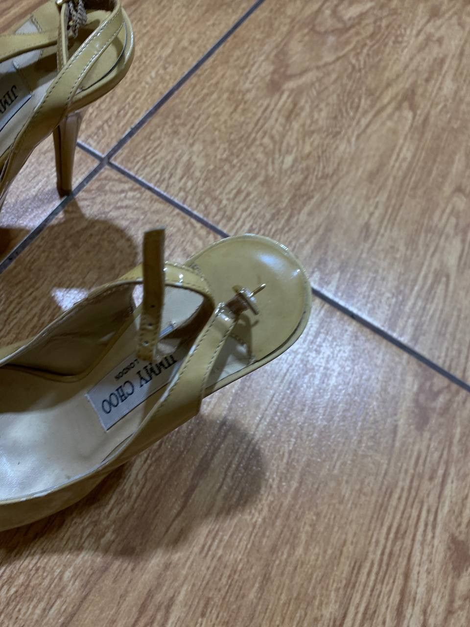 Jimmy Choo Heels Jimmy Choo vintage streewear Y2K luxury beige Size US 5 / IT 35 - 6 Thumbnail