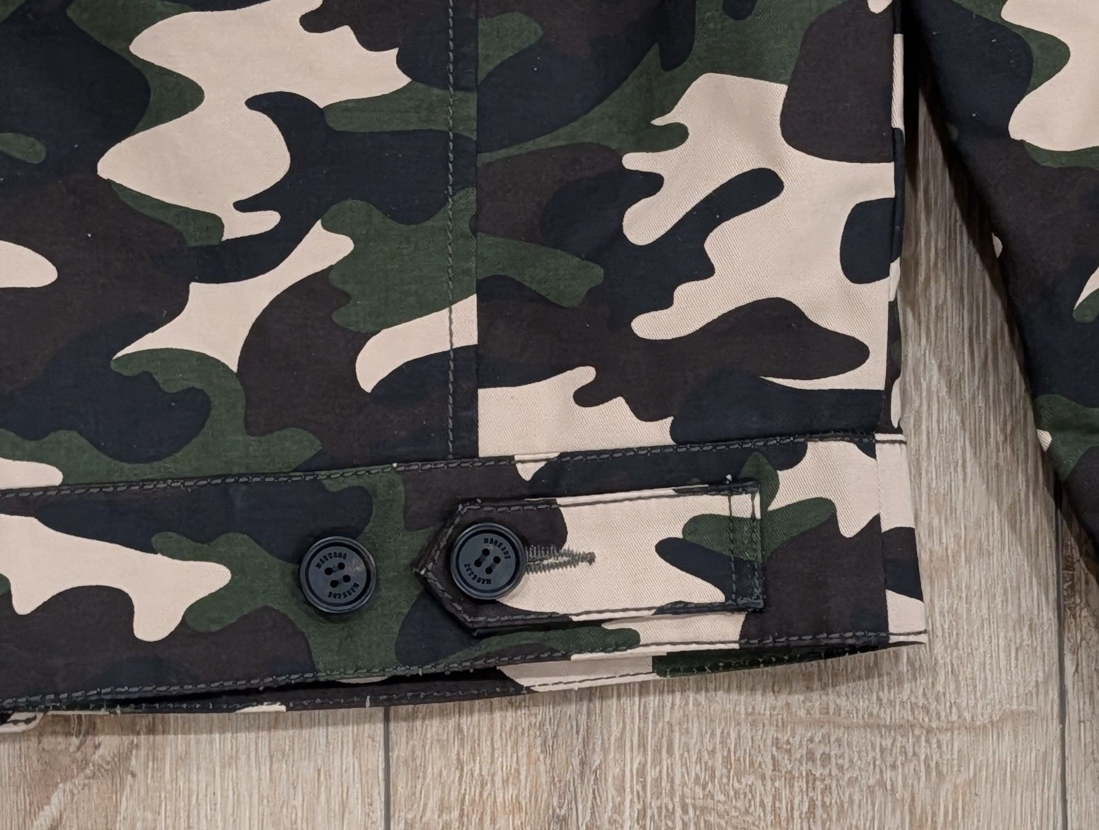 Mackage $890 Mens MACKAGE "Nash" Logo Camo Trucker Jacket 38 - Small Size US M / EU 48-50 / 2 - 7 Thumbnail