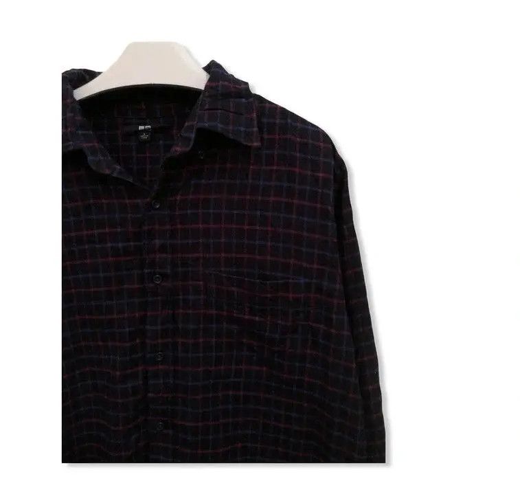 Japanese Brand Japanese Brand Uniqlo Plaid Tartan Flannel Shirt 👕 Size US L / EU 52-54 / 3 - 2 Thumbnail