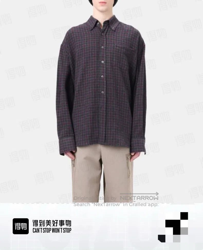 Our Legacy Our Legacy Loose Wool Shirt Size US M / EU 48-50 / 2 - 8 Thumbnail