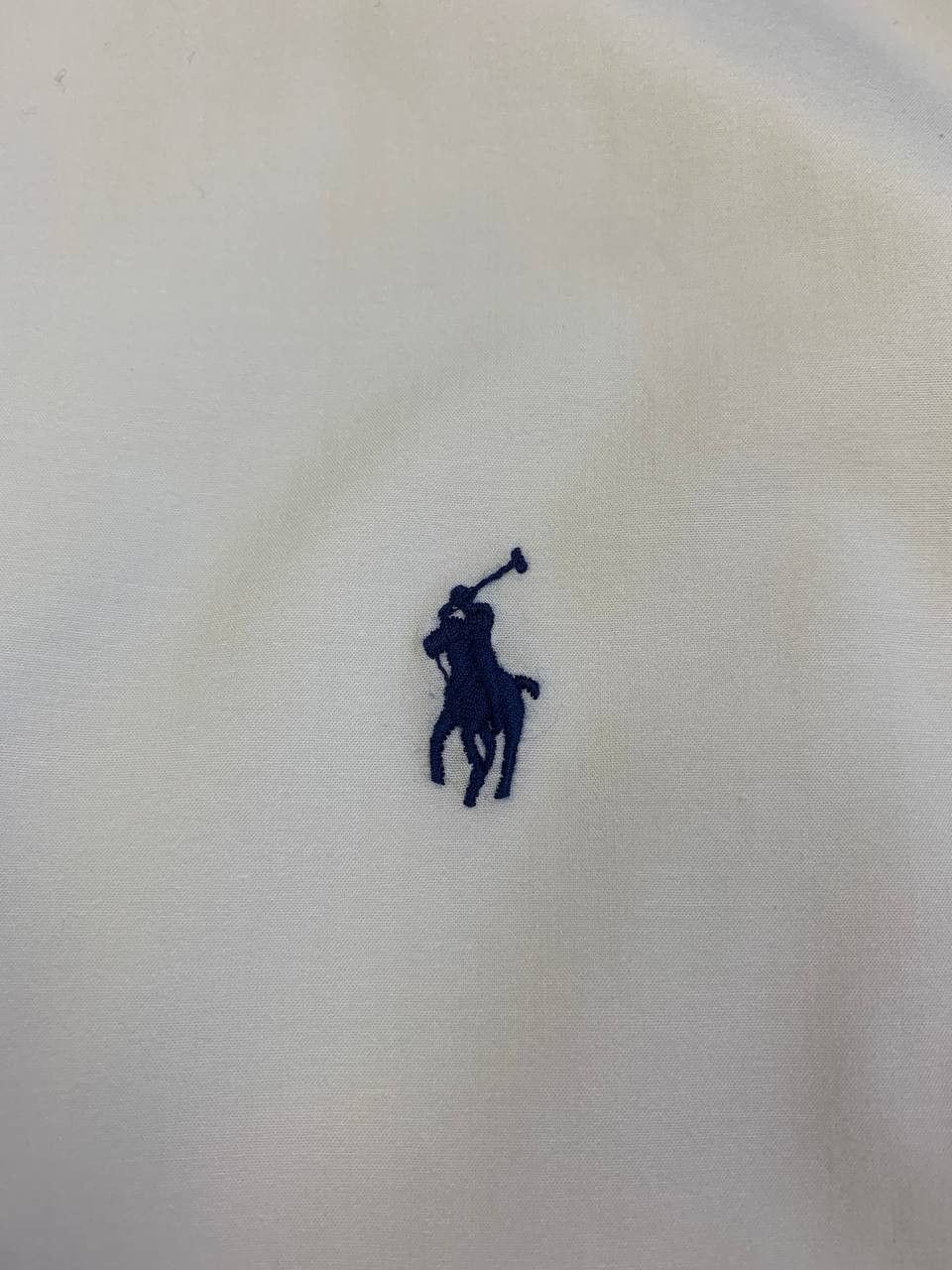 Polo Ralph Lauren Polo Ralph Lauren White Stretch Button Down Shirt Size US L / EU 52-54 / 3 - 8 Thumbnail