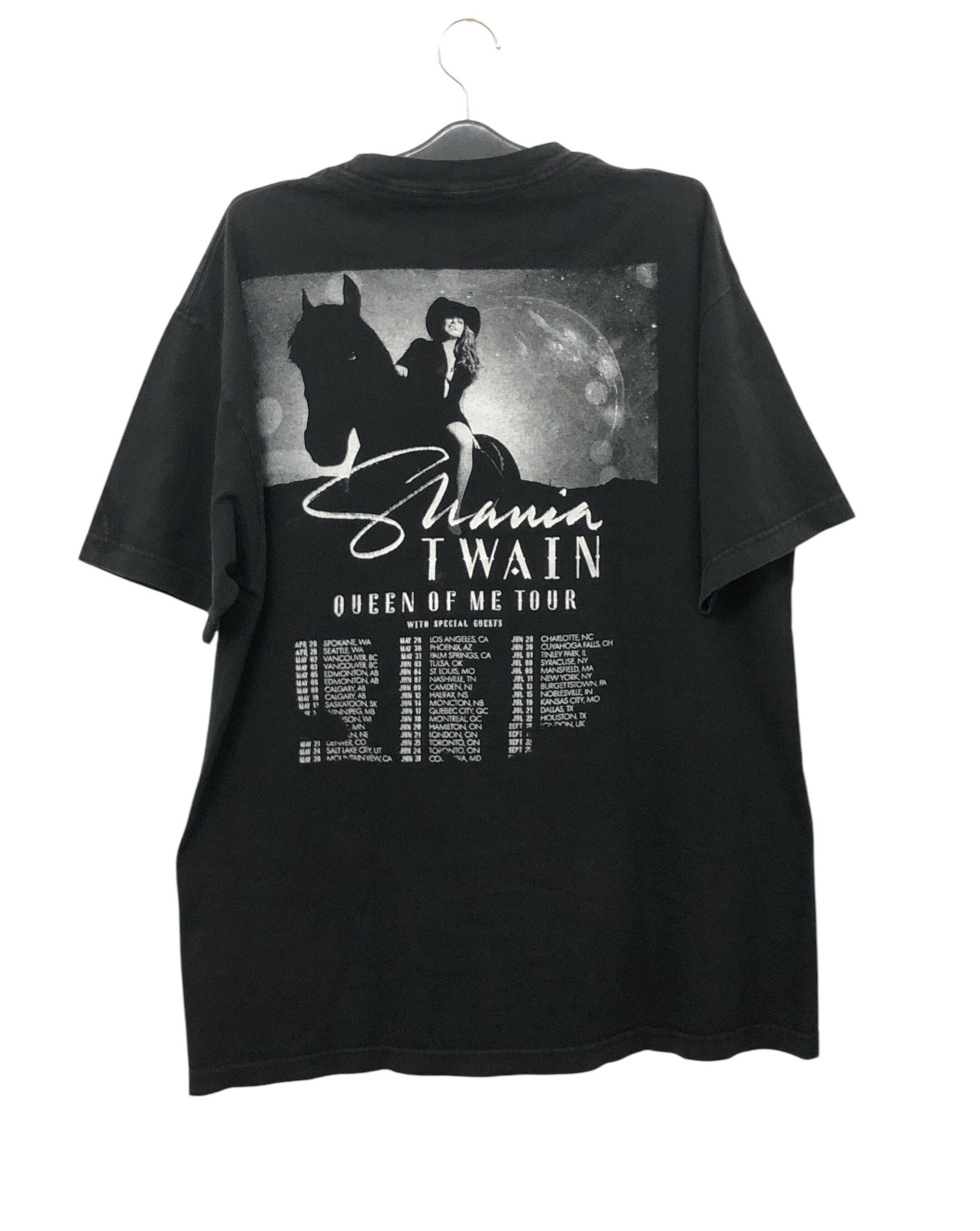 Band Tees × Vintage Vintage Shania Twain Tour Tshirt Size US XL / EU 56 / 4 - 2 Thumbnail