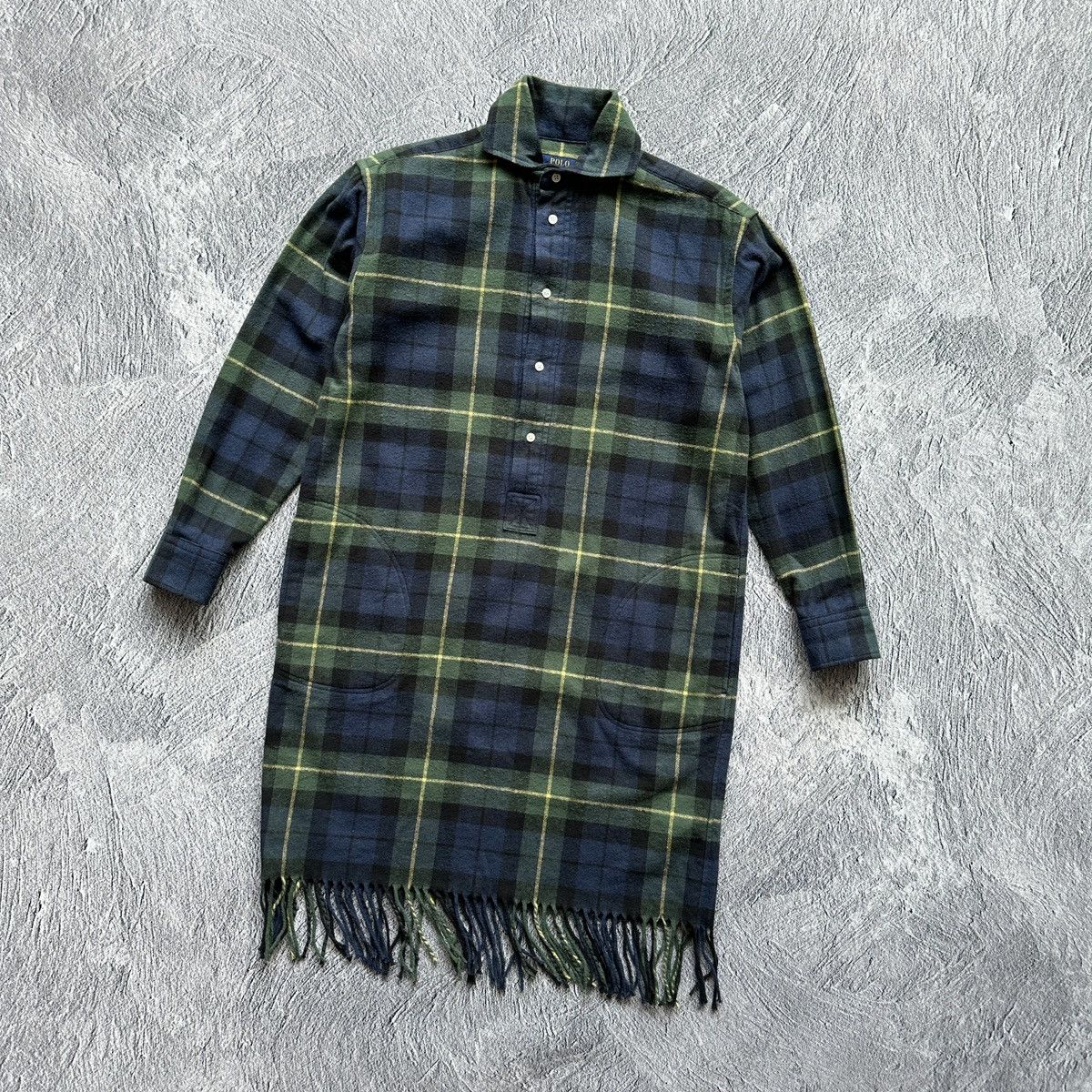Polo Ralph Lauren × RRL Ralph Lauren 🔥Women’s Polo Ralph Lauren Plaid Cotton Shirdress RRP: 380$ Size S / US 4 / IT 40 - 9 Thumbnail