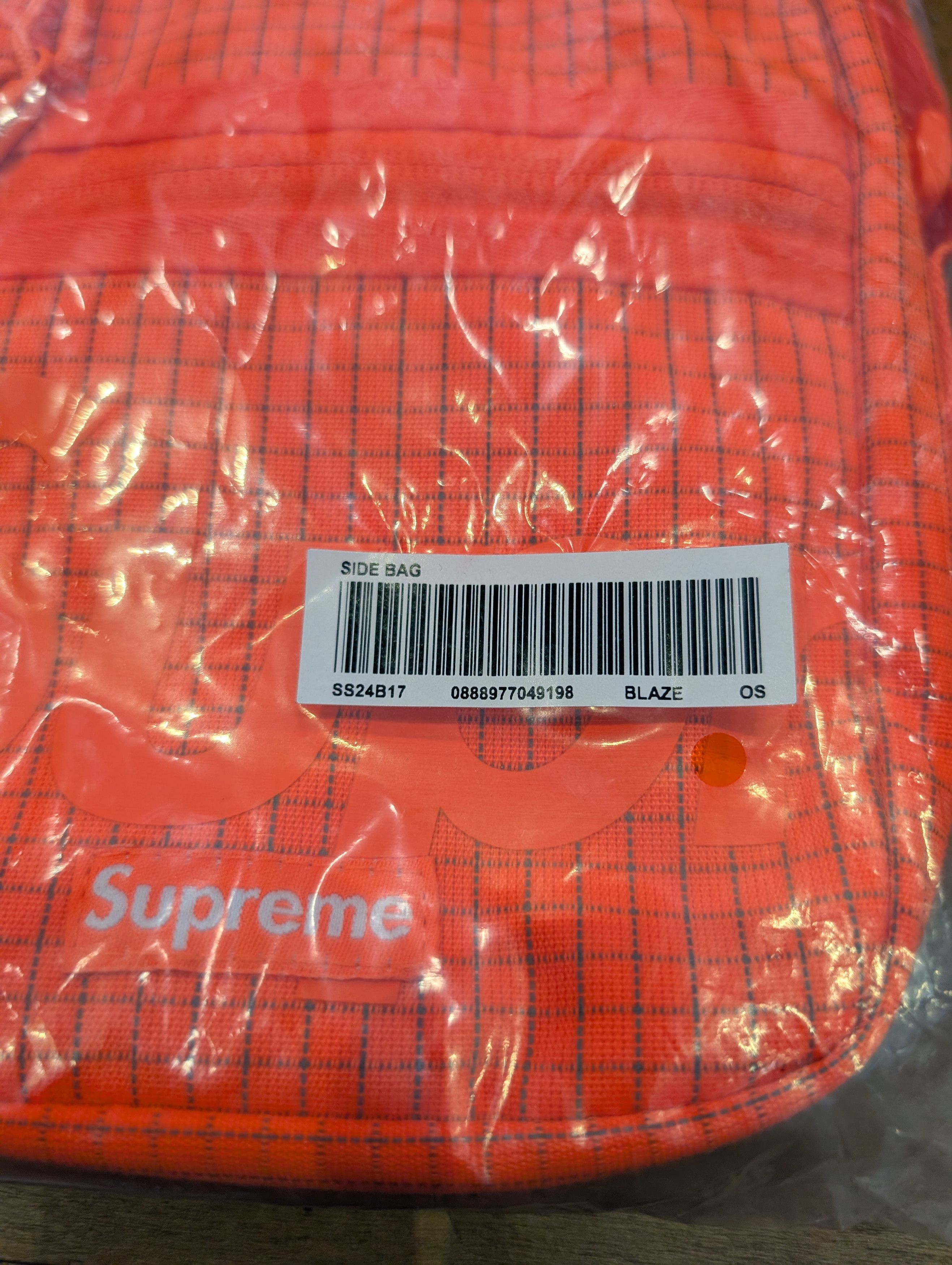 Supreme Supreme side bag blaze orange ss24 Size ONE SIZE - 3 Thumbnail