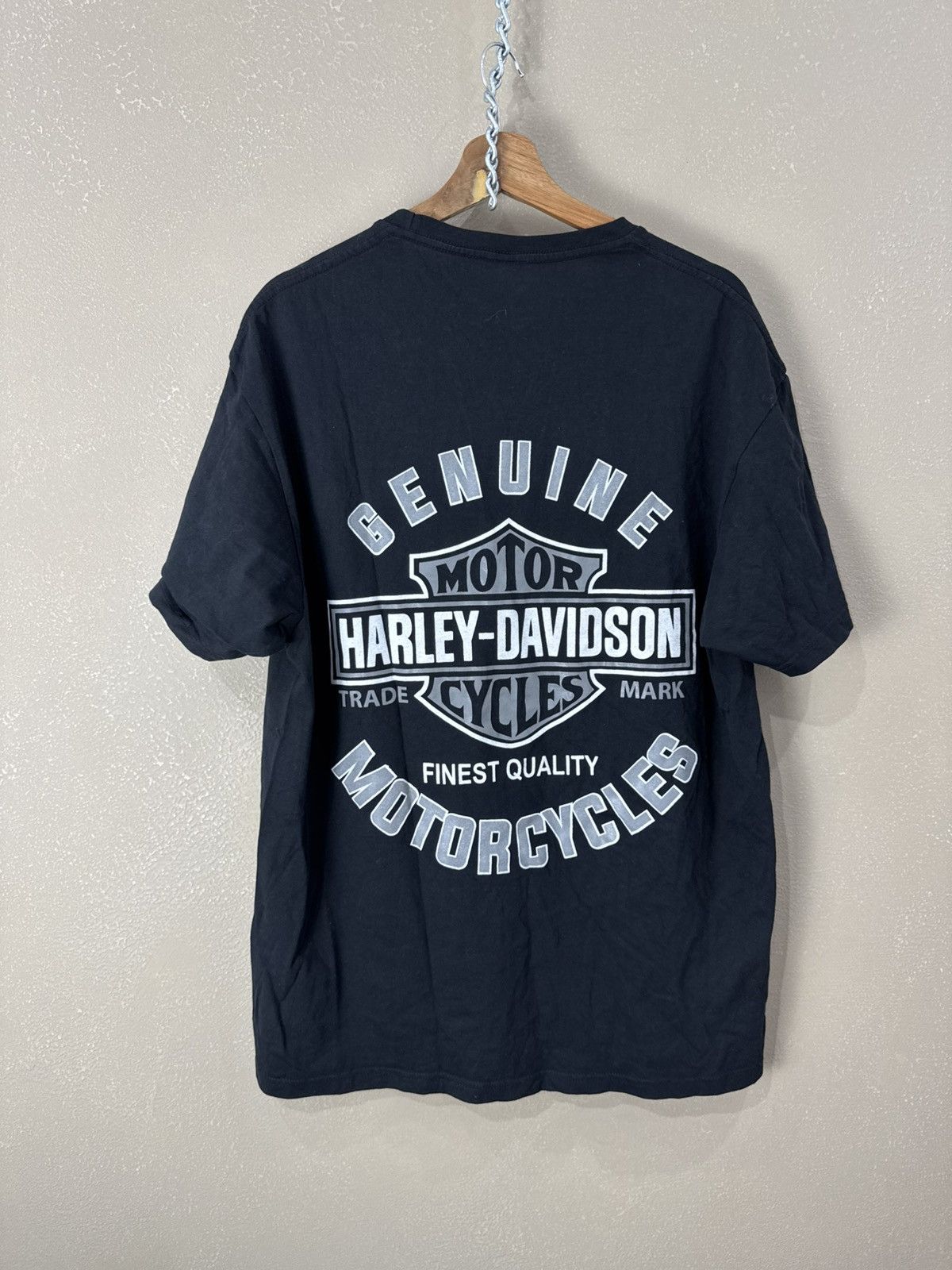 Harley Davidson Vintage Harley Davidson Tshirt Men’s XL Motorcycle Y2K Grung Size US XL / EU 56 / 4 - 2 Thumbnail