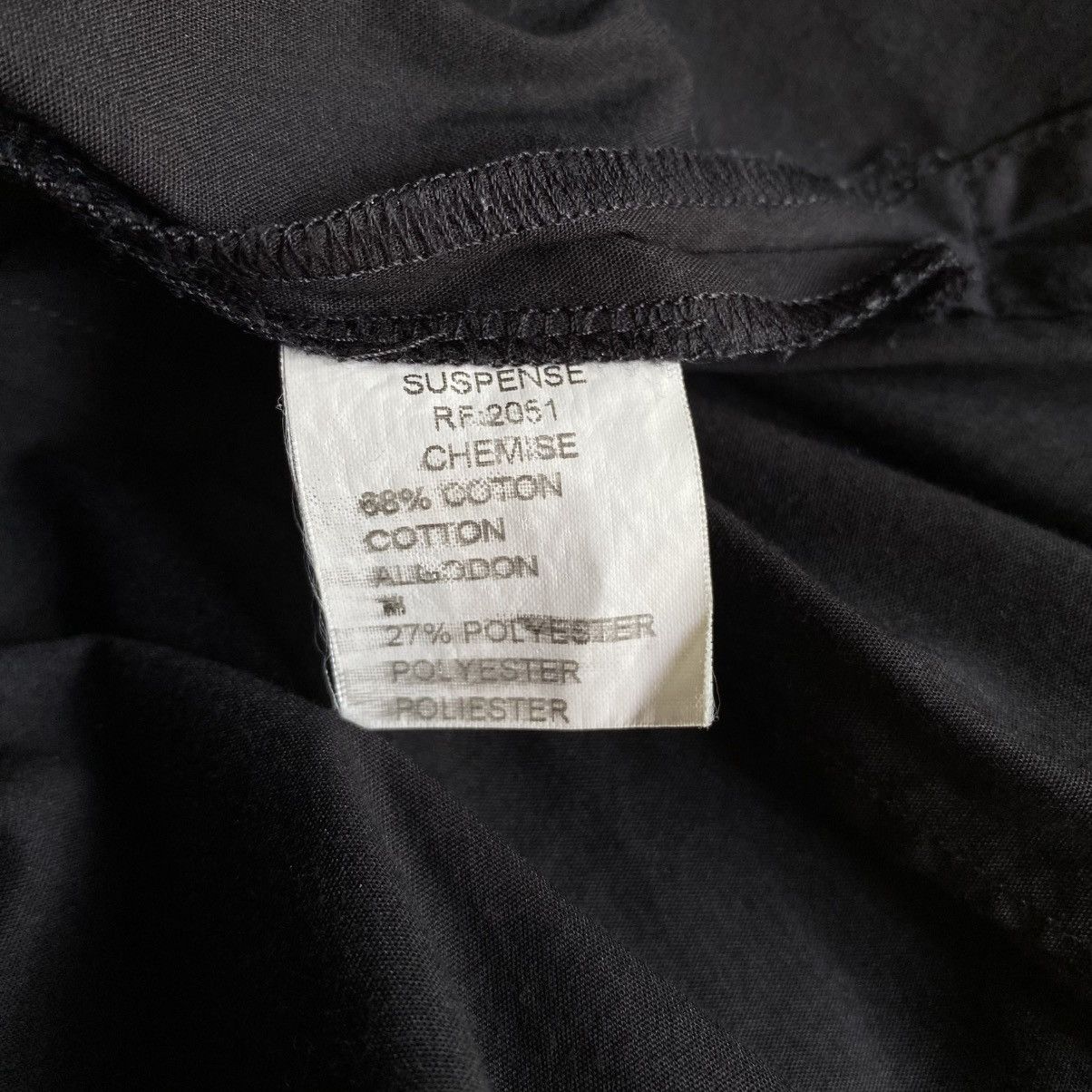 Cop Copine COP. COPINE Black Zip-Collar Blouse Size XS / US 0-2 / IT 36-38 - 4 Thumbnail