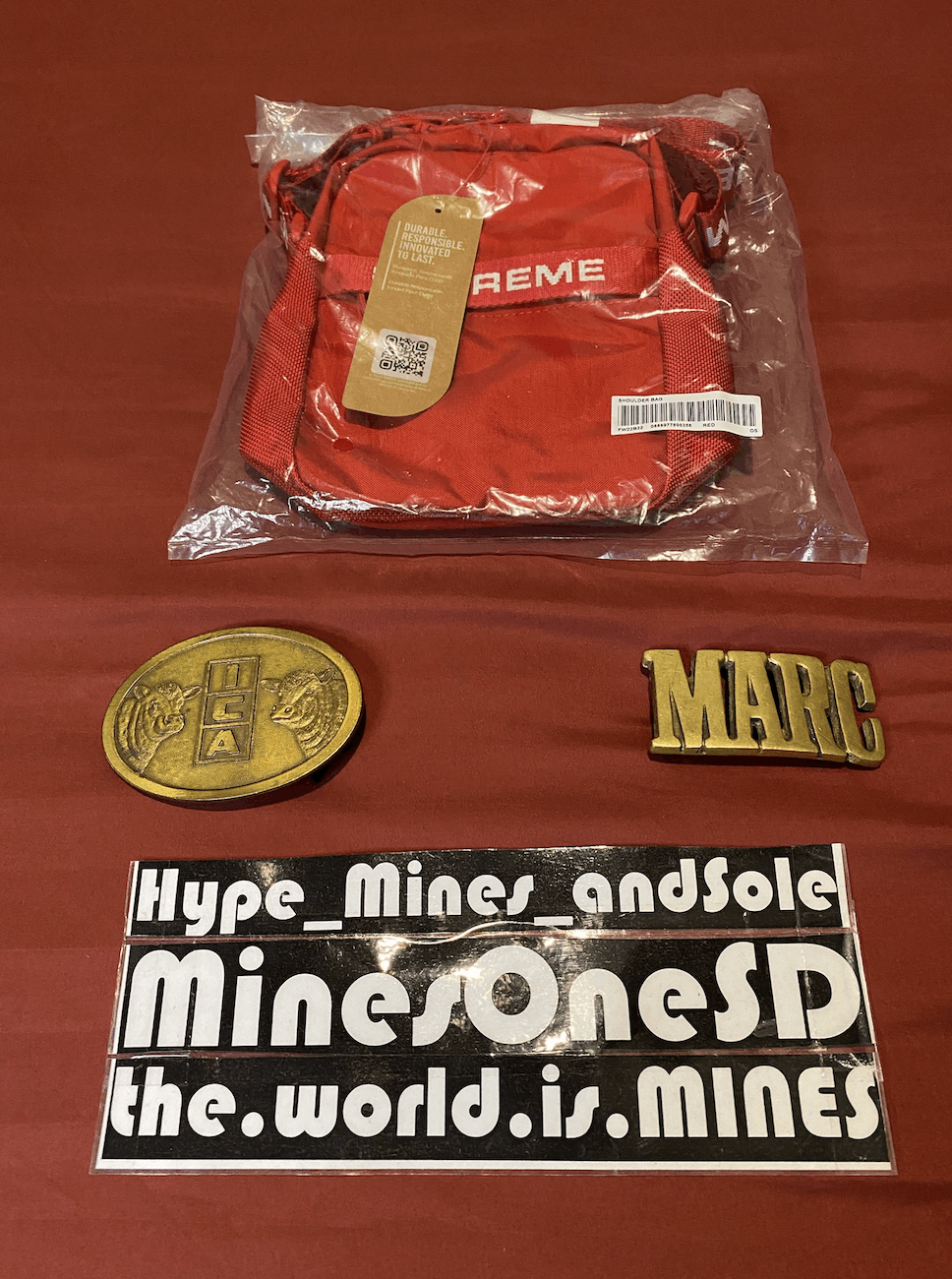 Supreme NWT Supreme Shoulder Bag - FW22 - Red Size ONE SIZE - 4 Thumbnail