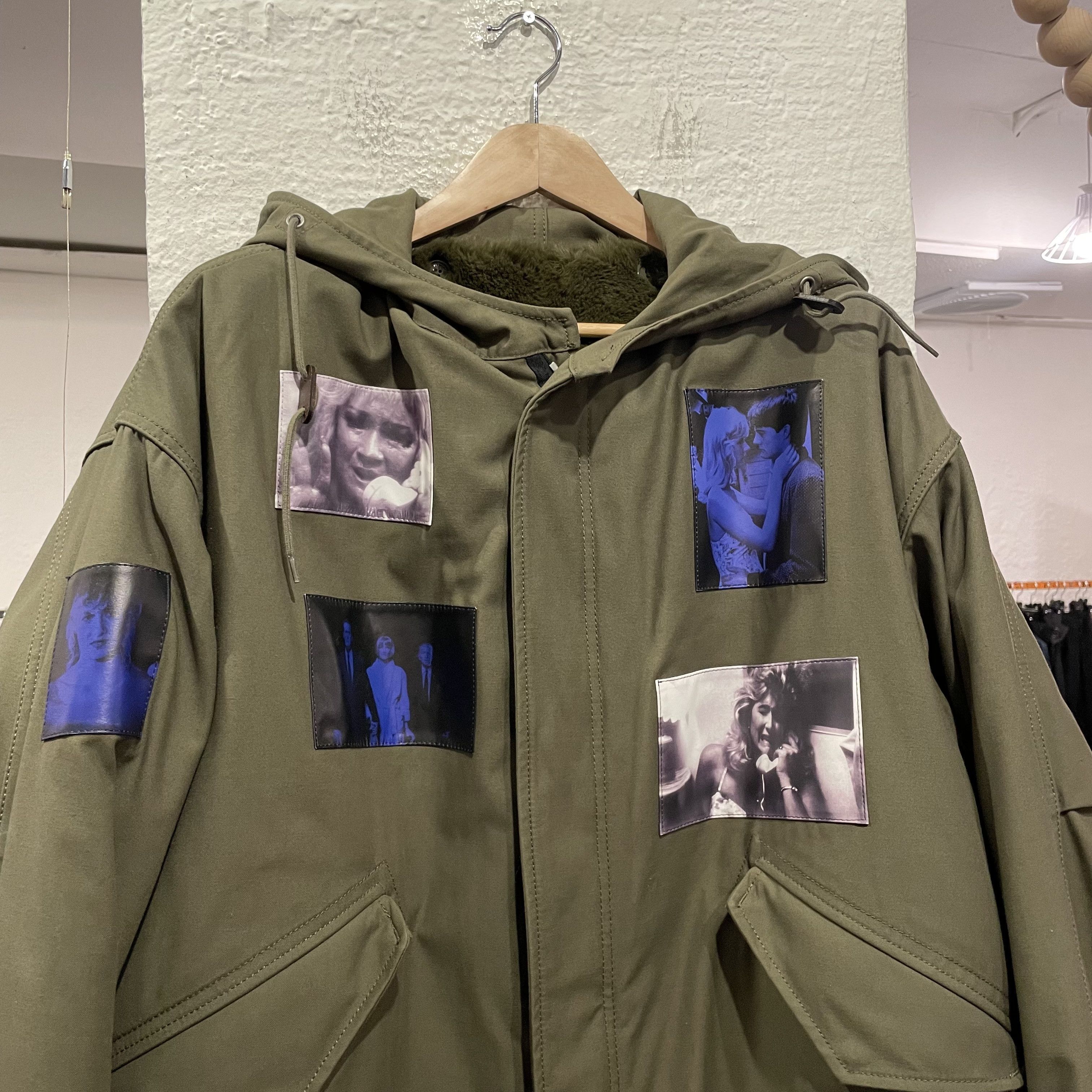 Raf Simons Raf Simons 19aw blue velvet M48 Parka Size US L / EU 52-54 / 3 - 2 Thumbnail