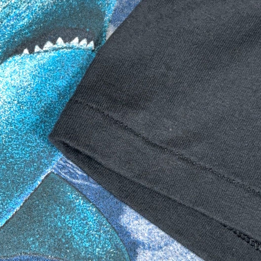 Vintage VINTAGE Sharks Shirt Adult XL Black Mexico Beach Ocean USA Made Y2K SunShine Apparel Shirt Mens XL Sharks Beach Ocean USA Vintage Size US XL / EU 56 / 4 - 5 Thumbnail