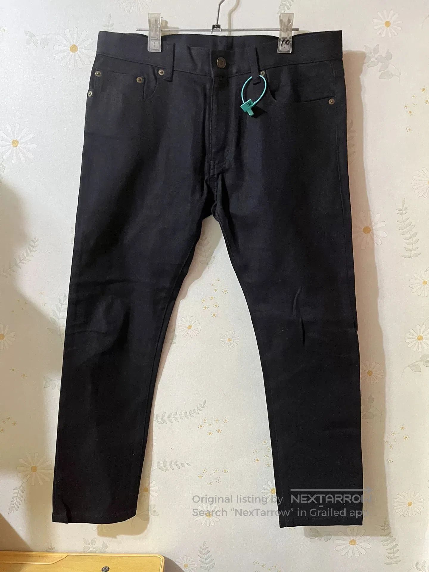 Saint Laurent Paris Saint Laurent Men's Black Jeans. Size US 32 / EU 48 - 1 Thumbnail