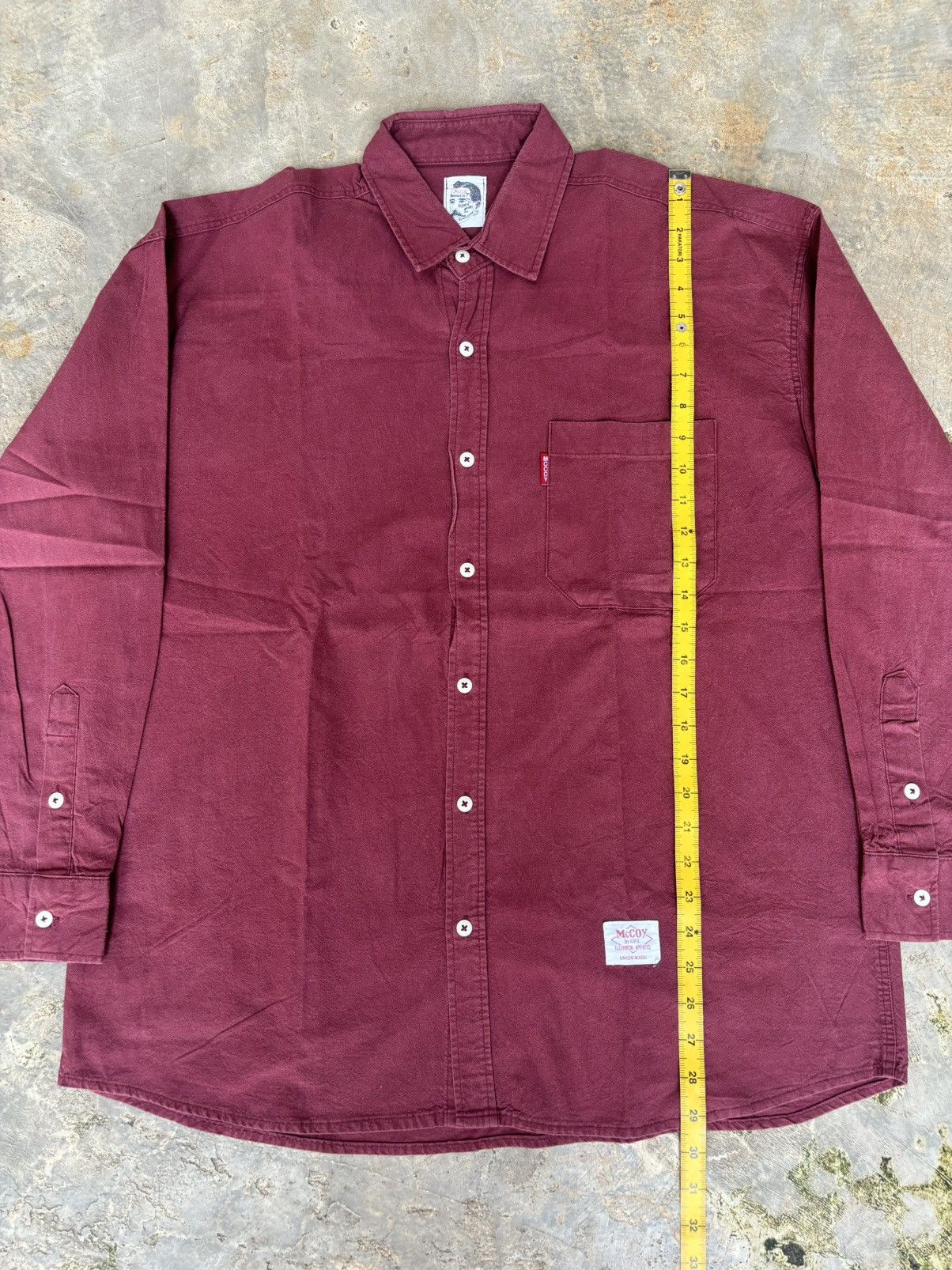 The Real McCoy's The Real Mccoy Pocket Shirt Size US XL / EU 56 / 4 - 7 Thumbnail