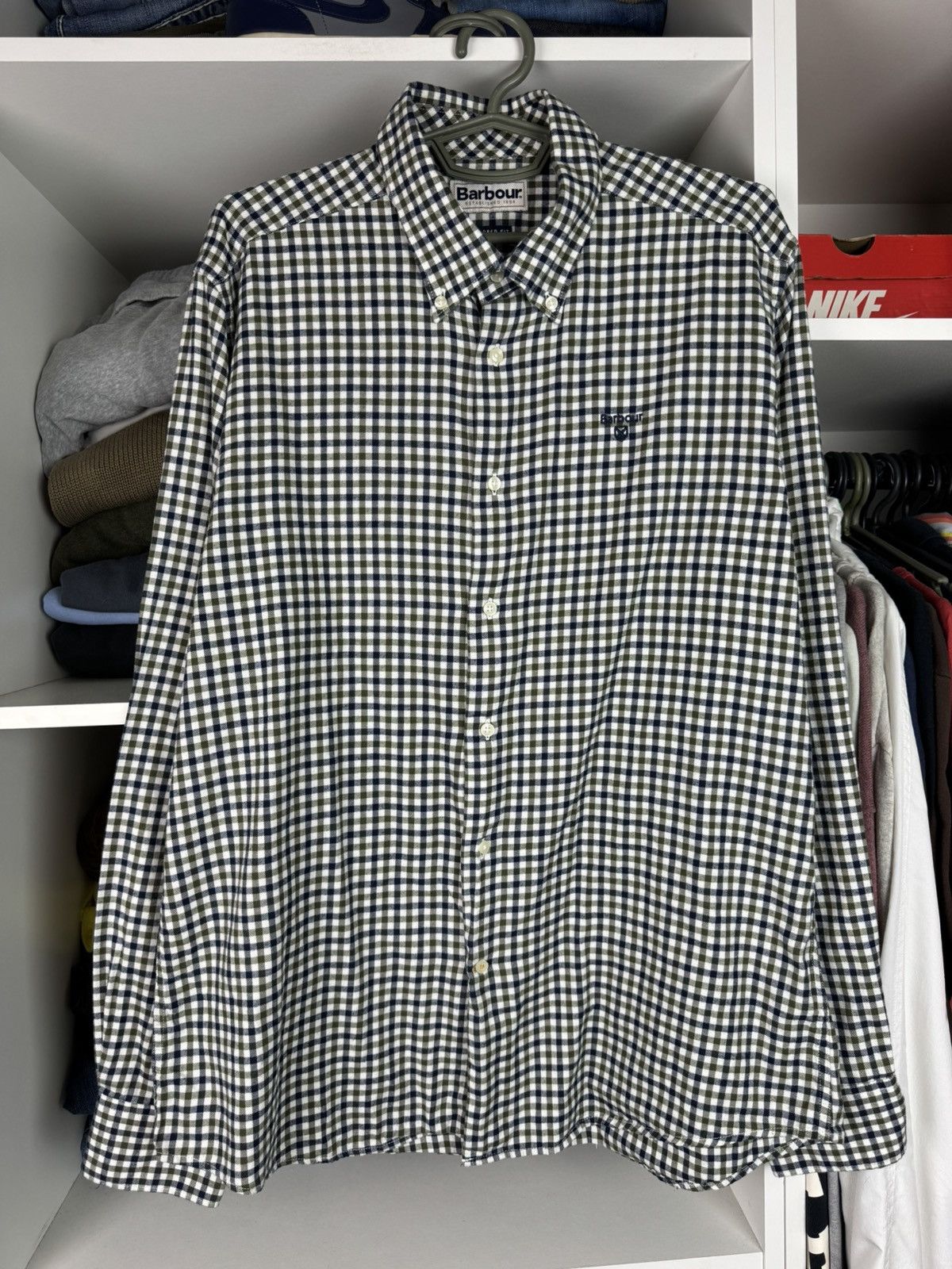 Barbour Barbour Finkle Tailored Gingham Shirt Mens Size US M / EU 48-50 / 2 - 1 Thumbnail