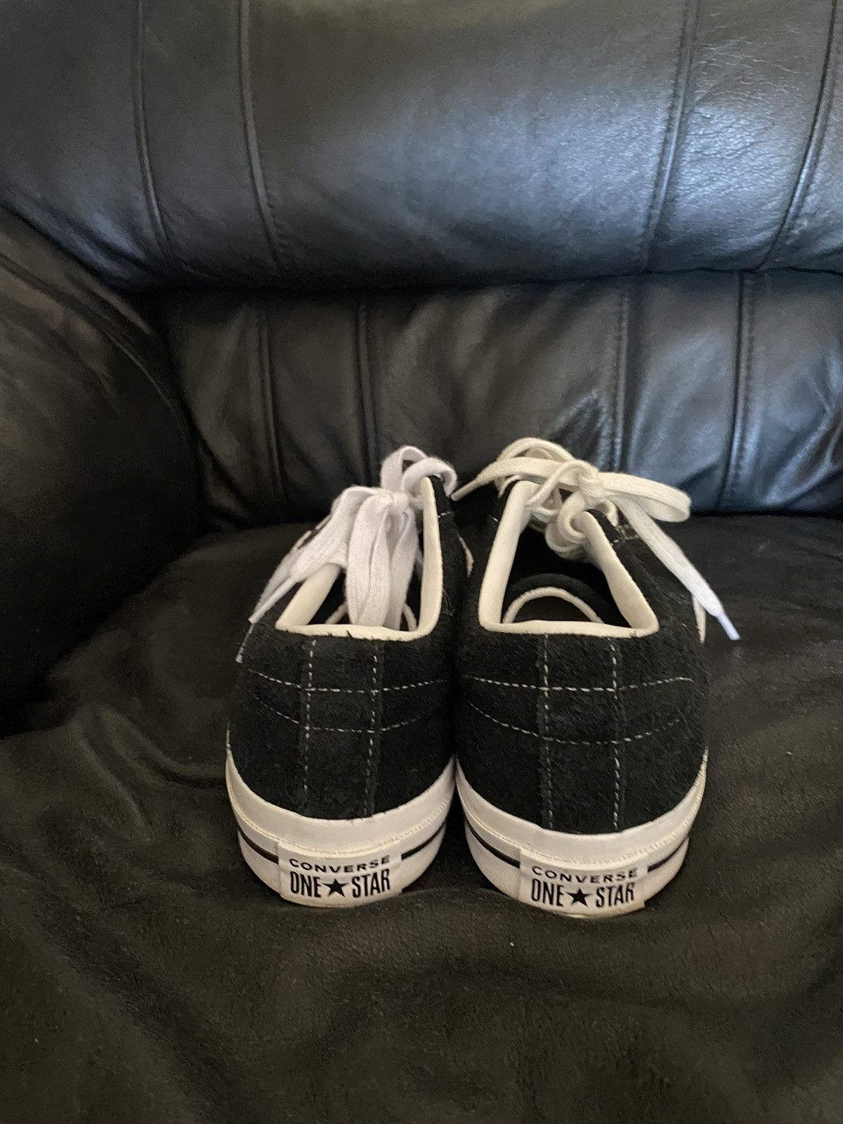 Converse Converse One Star Black Suede Low Size US 6 / EU 39 - 3 Thumbnail
