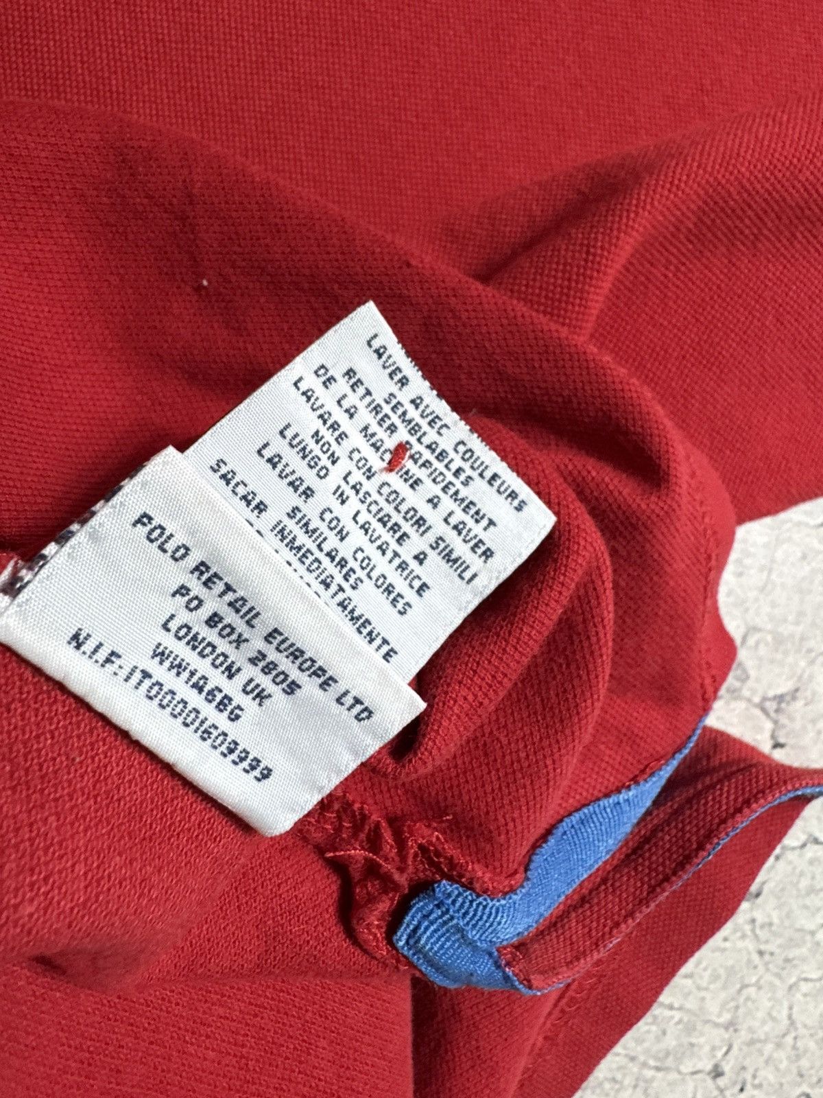 Polo Ralph Lauren Polo Ralph Lauren Big Pony Vintage Polo Shirt Red Size US XL / EU 56 / 4 - 8 Thumbnail