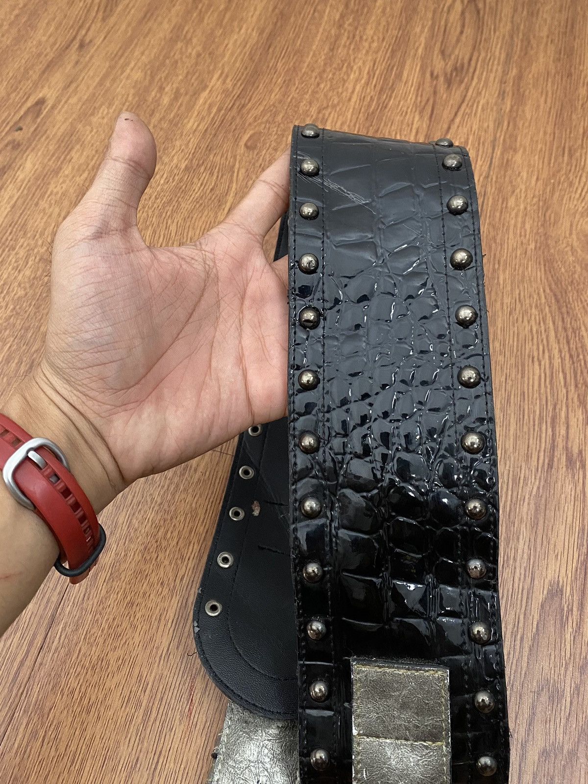 Japanese Brand Y2K wide cat belt Size ONE SIZE - 2 Thumbnail