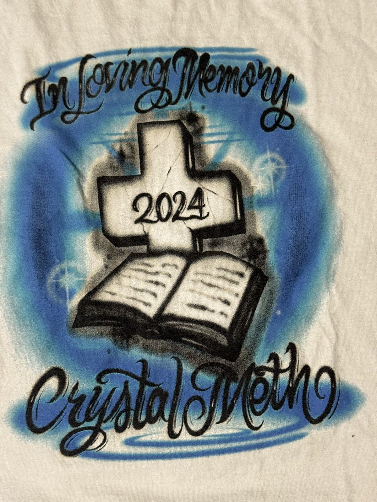 G59 Records RIP Crystal Meth T shirt Size US XL / EU 56 / 4 - 2 Thumbnail