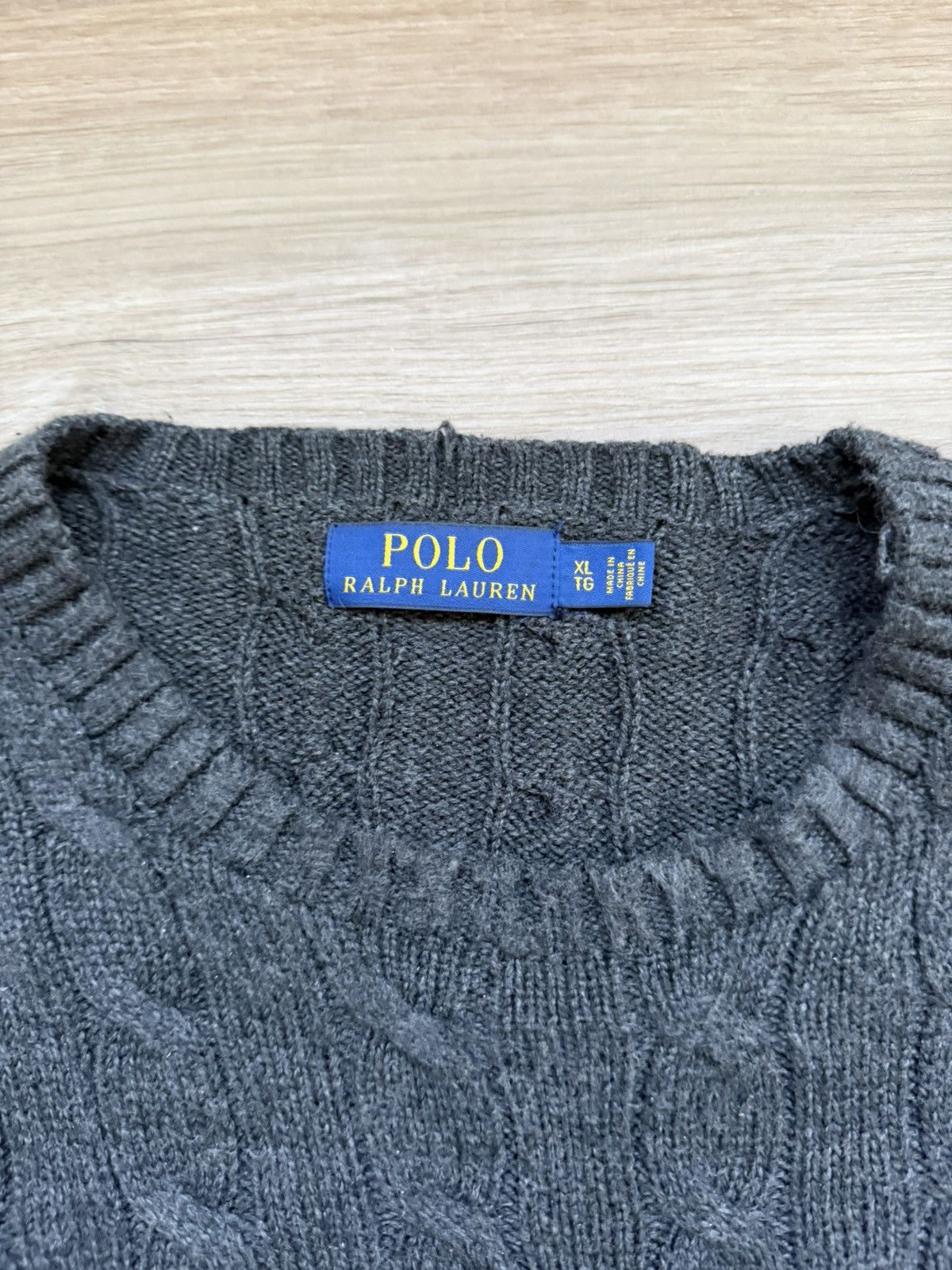 Polo Ralph Lauren Polo Ralph Lauren Cable Knit sweater Size US XL / EU 56 / 4 - 3 Thumbnail