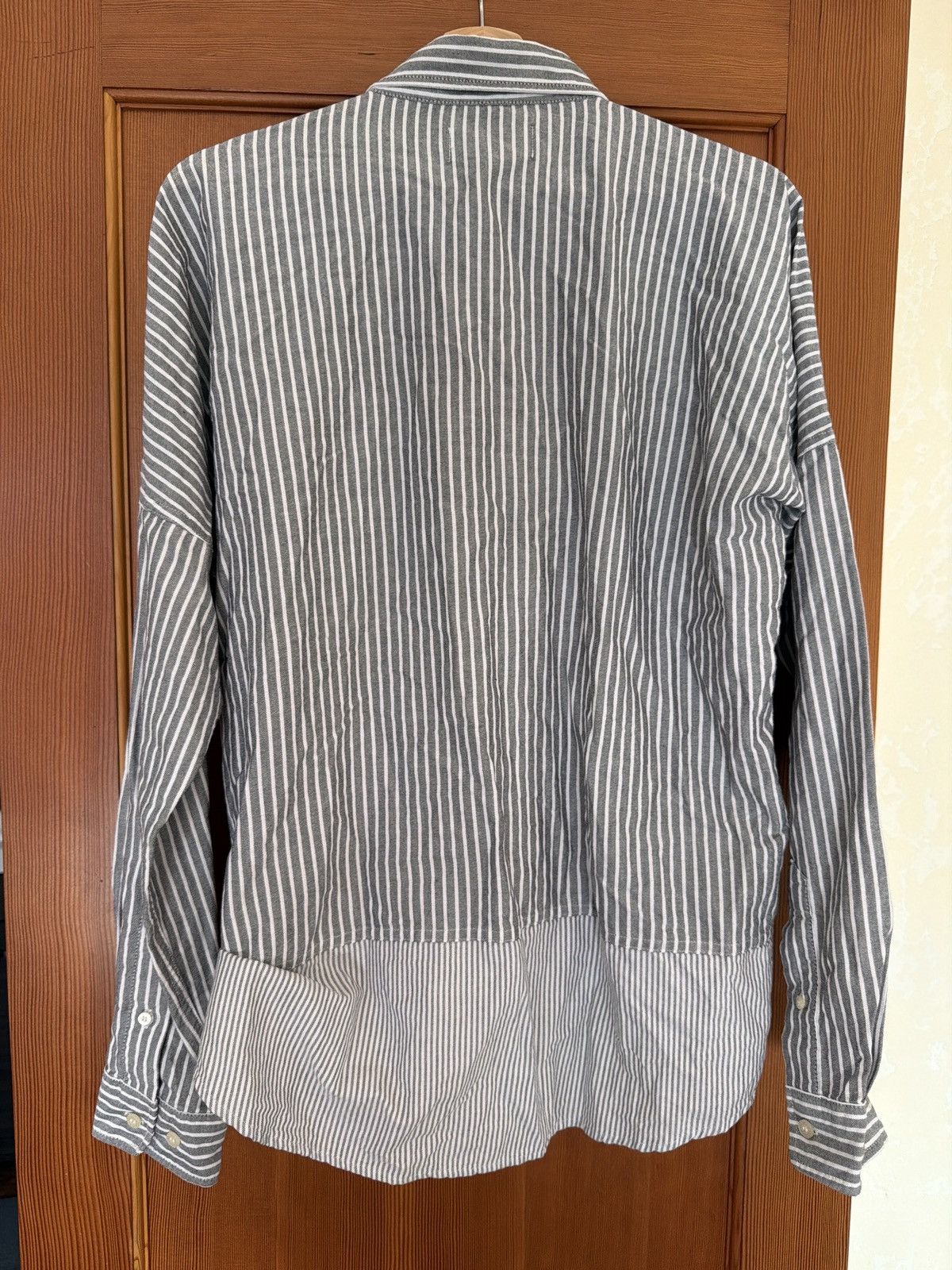 Palace Palace Ripe Shirt long sleeve button down gray white striped Size US L / EU 52-54 / 3 - 5 Thumbnail