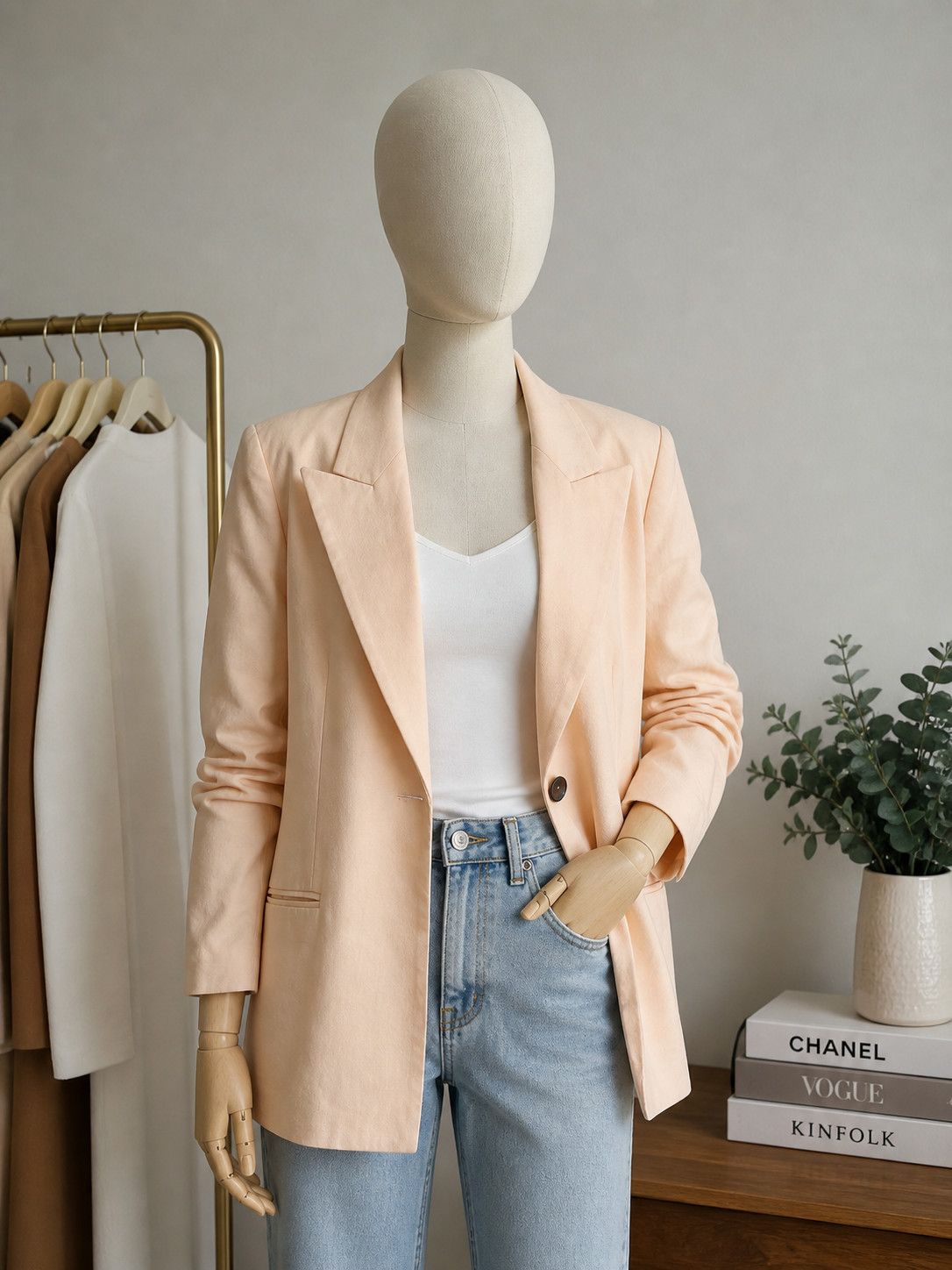 Givenchy Vintage Givenchy Blazer Size L / US 10 / IT 46 - 2 Thumbnail