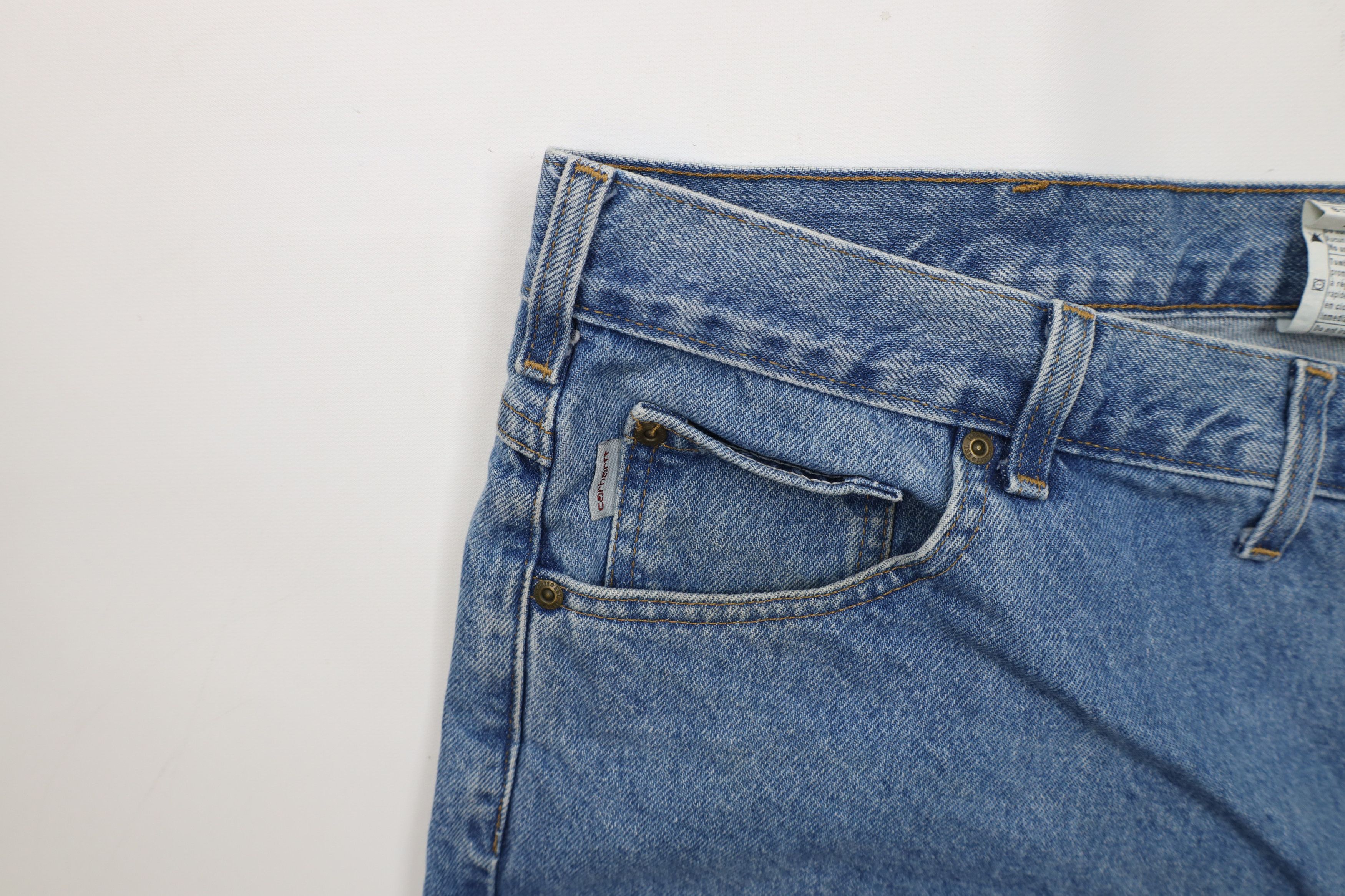Carhartt × Vintage Vintage Carhartt Out Relaxed Fit Denim Jeans Blue Cotton Size US 44 / EU 60 - 10 Thumbnail