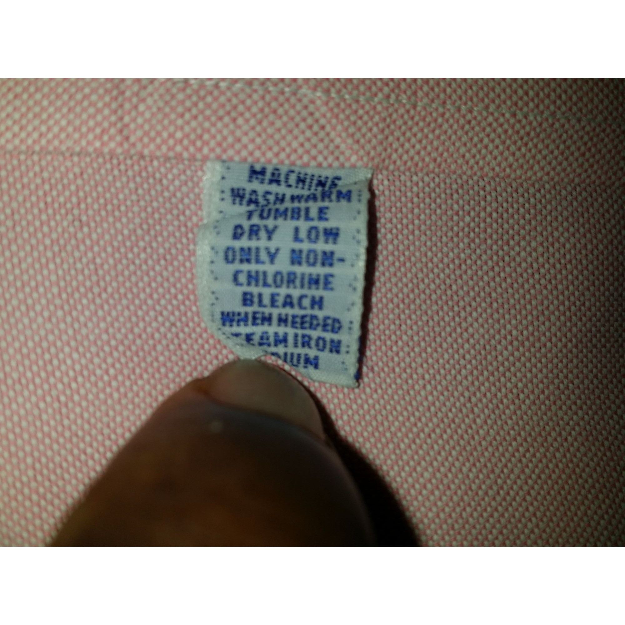 Ralph Lauren Ralph Lauren Button Up Shirt Men Sz L Pink Cotton Long Sleev Size US L / EU 52-54 / 3 - 6 Thumbnail