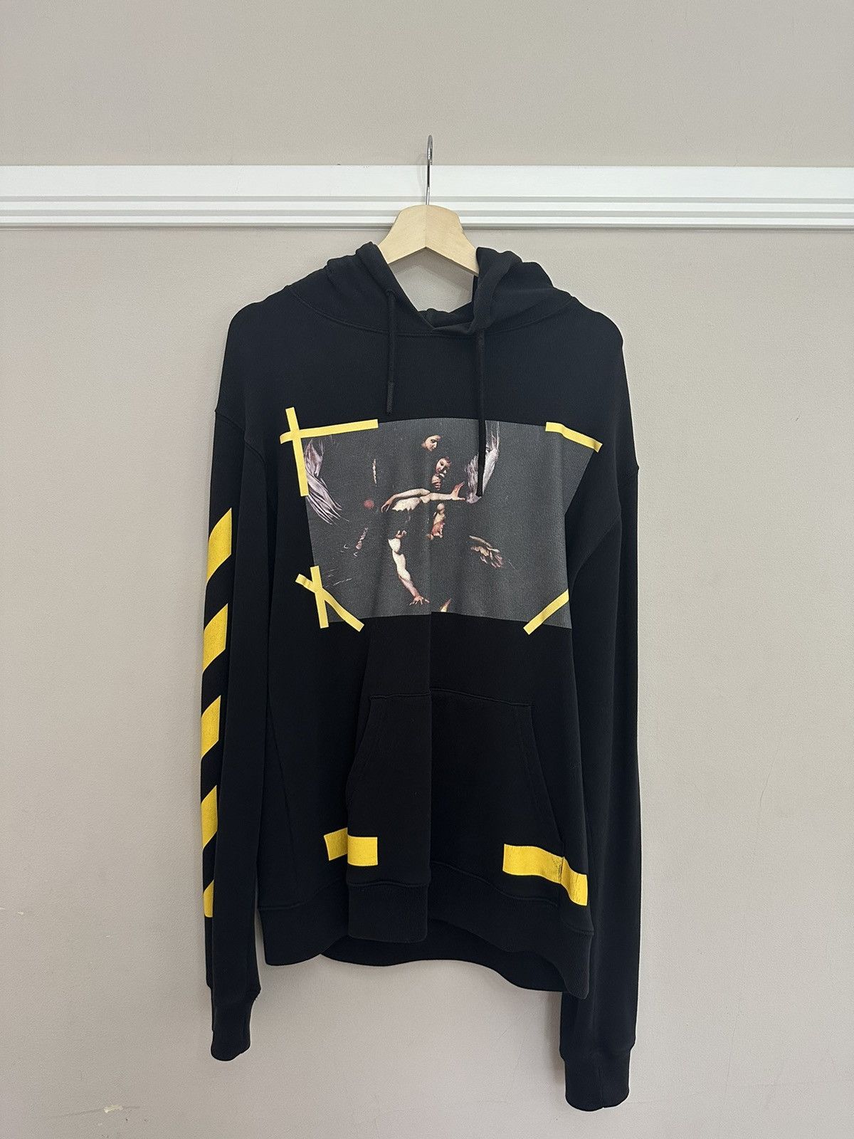 Off-White Off White Caravaggio Hoodie Size US M / EU 48-50 / 2 - 1 Thumbnail