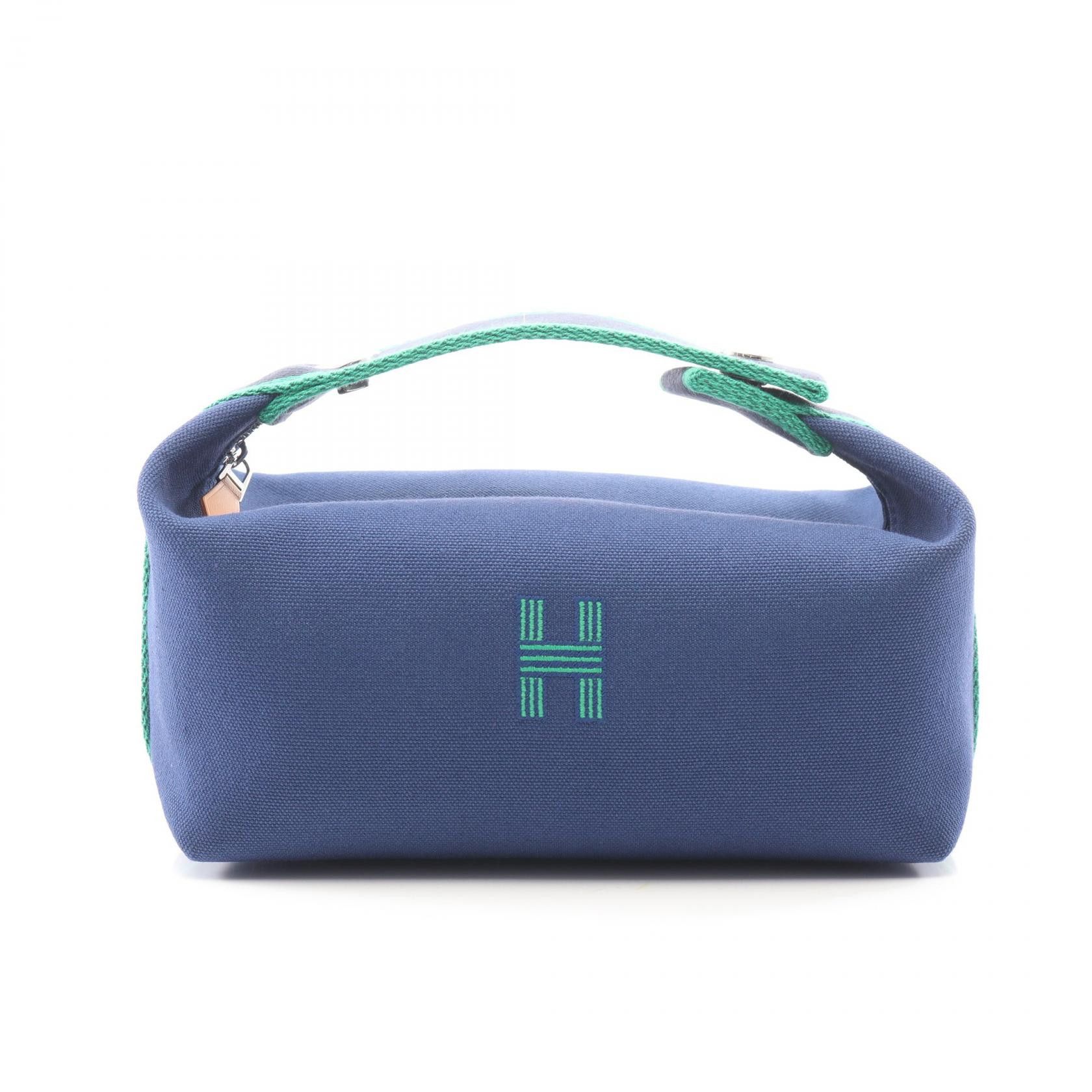 Hermes Hermes Hermes Bride a Brac PM Canvas Handbag Textile Handbag DUTY FREE for USA Size ONE SIZE - 1 Thumbnail