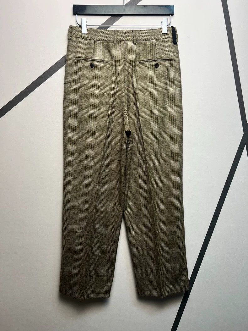 Celine Celine Prince of Wales Plaid Casual Wool Straight Leg Pants Size US 32 / EU 48 - 2 Thumbnail