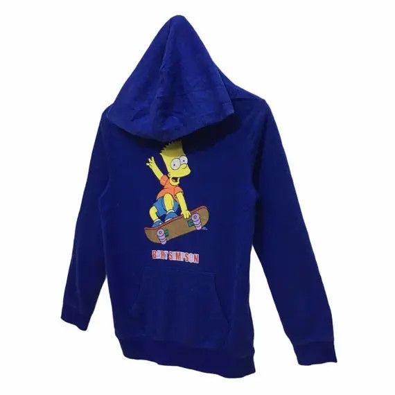 The Simpsons THE SIMPSONS Bart Simpson Hoodie Sweater Big Logo Cartoon Size US M / EU 48-50 / 2 - 5 Thumbnail