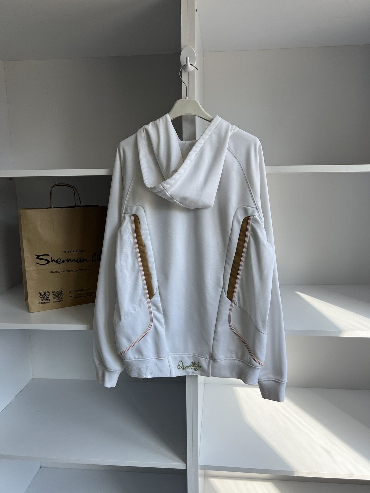 Nike × Vintage Vintage Nike Ronaldinho zip hoodie Size US M / EU 48-50 / 2 - 9 Thumbnail